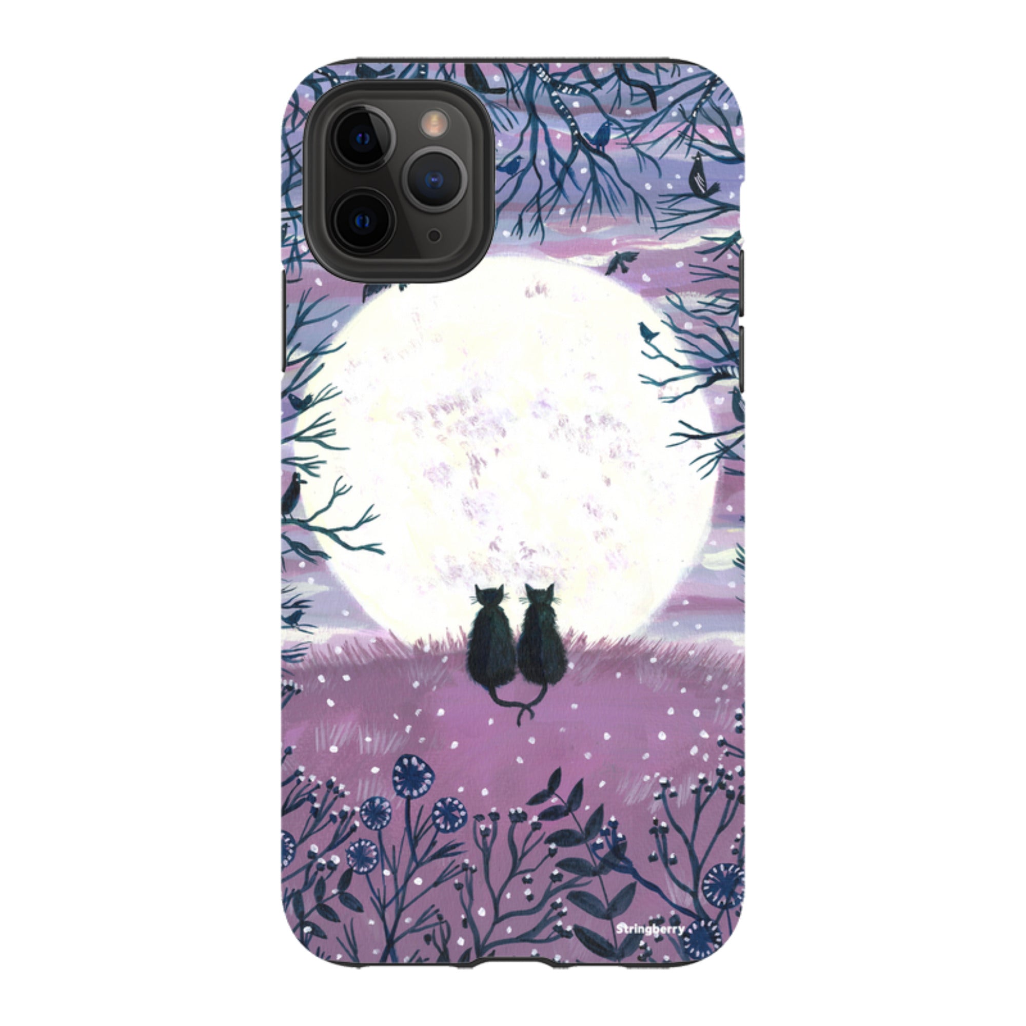 iPhone Tough Case - Winter Cats II By Mary Stubberfield