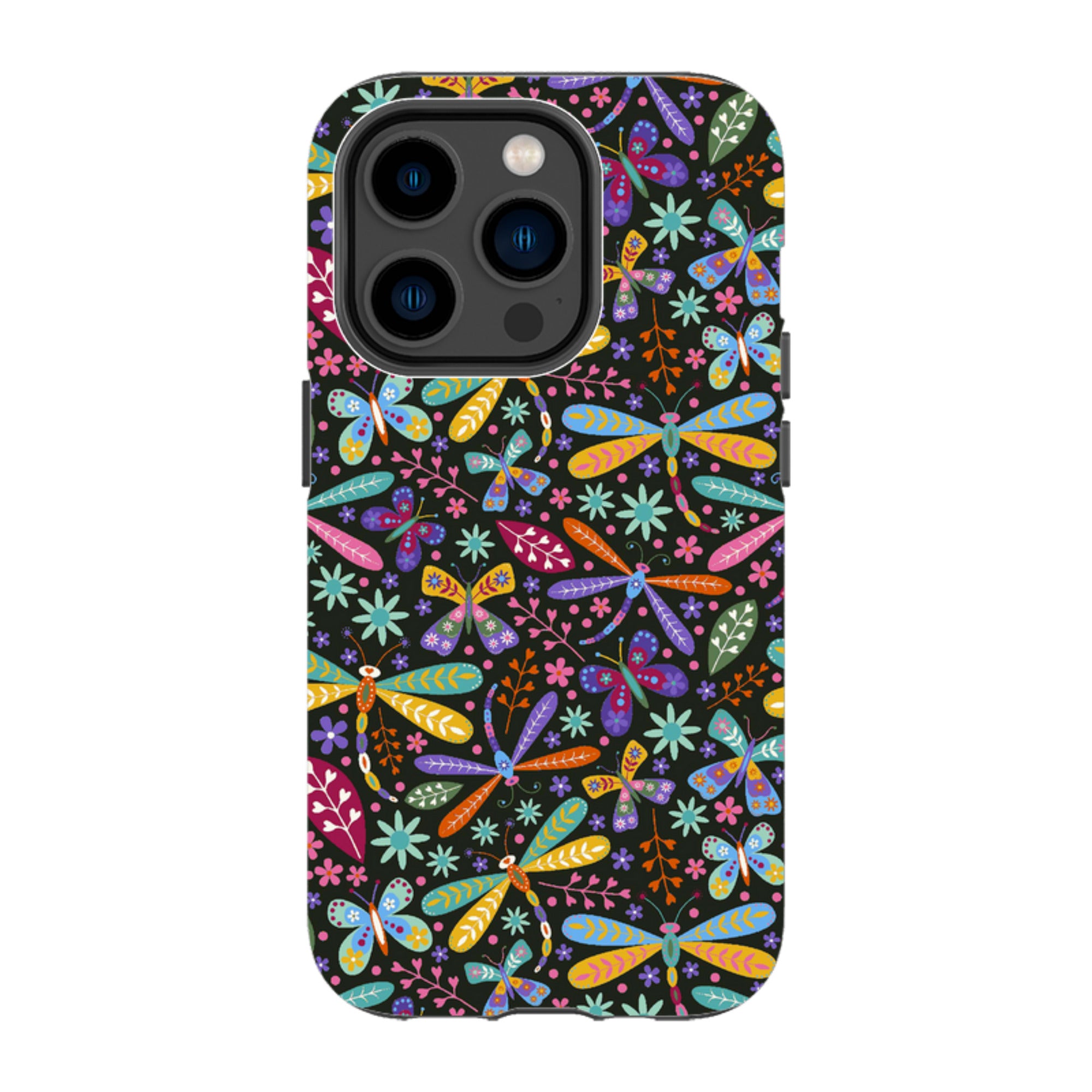 iPhone MagSafe Tough Case -  Dragonflies Multi By Suzy Taylor