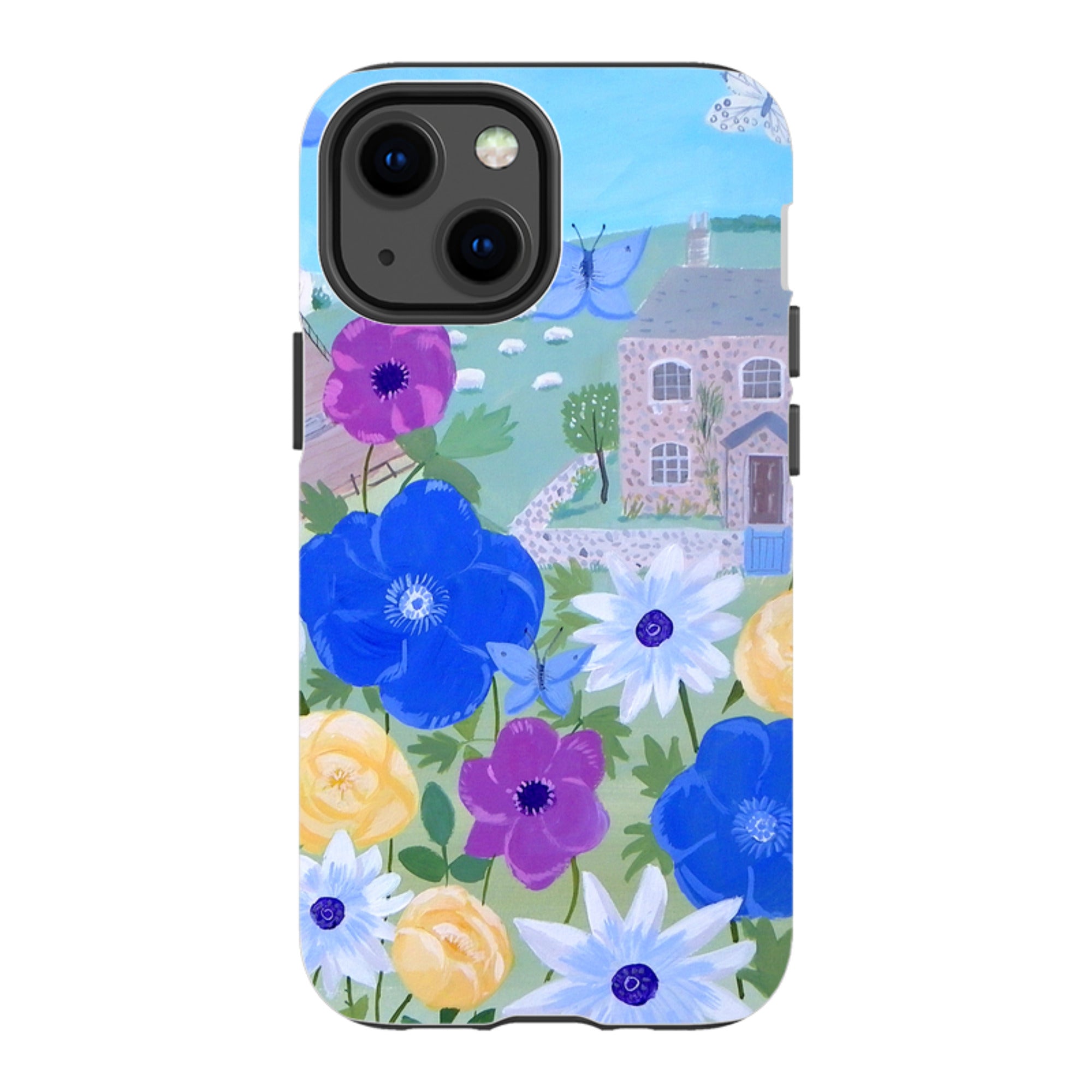 iPhone Tough Case - Cottage By Mary Stubberfield