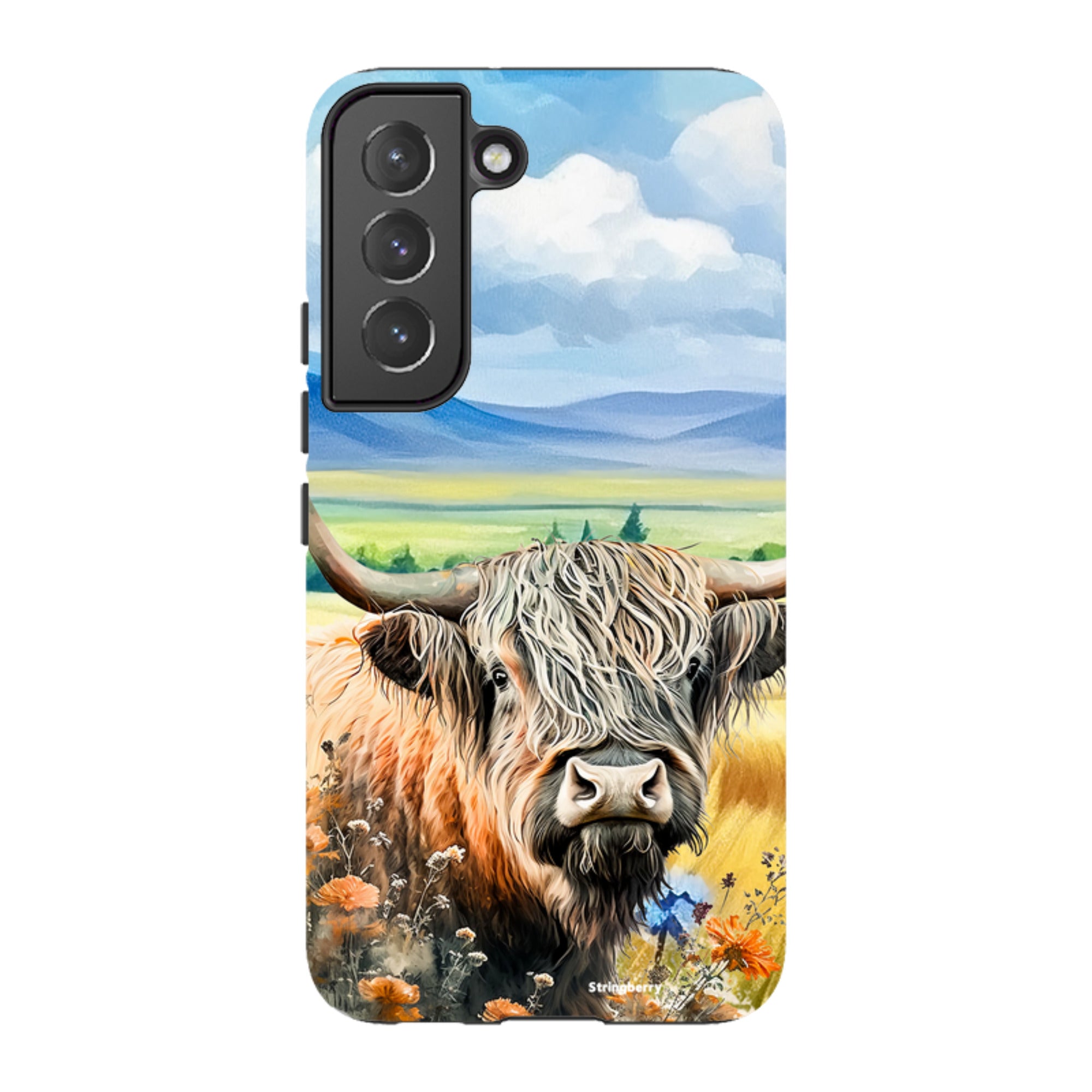 Samsung Tough Case - Highland Cow V