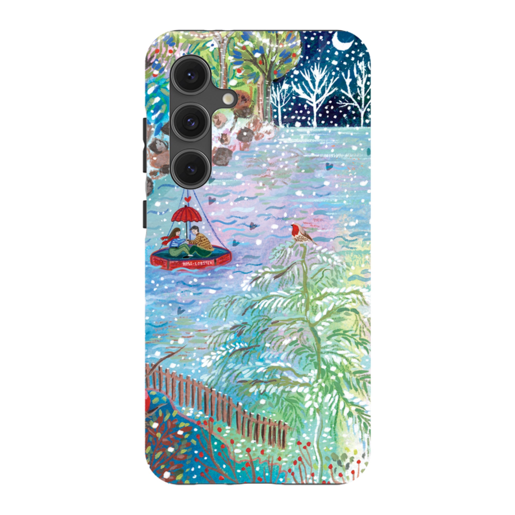 Samsung Tough Case - A Wee Winter Harbour By Emma Frances Grant