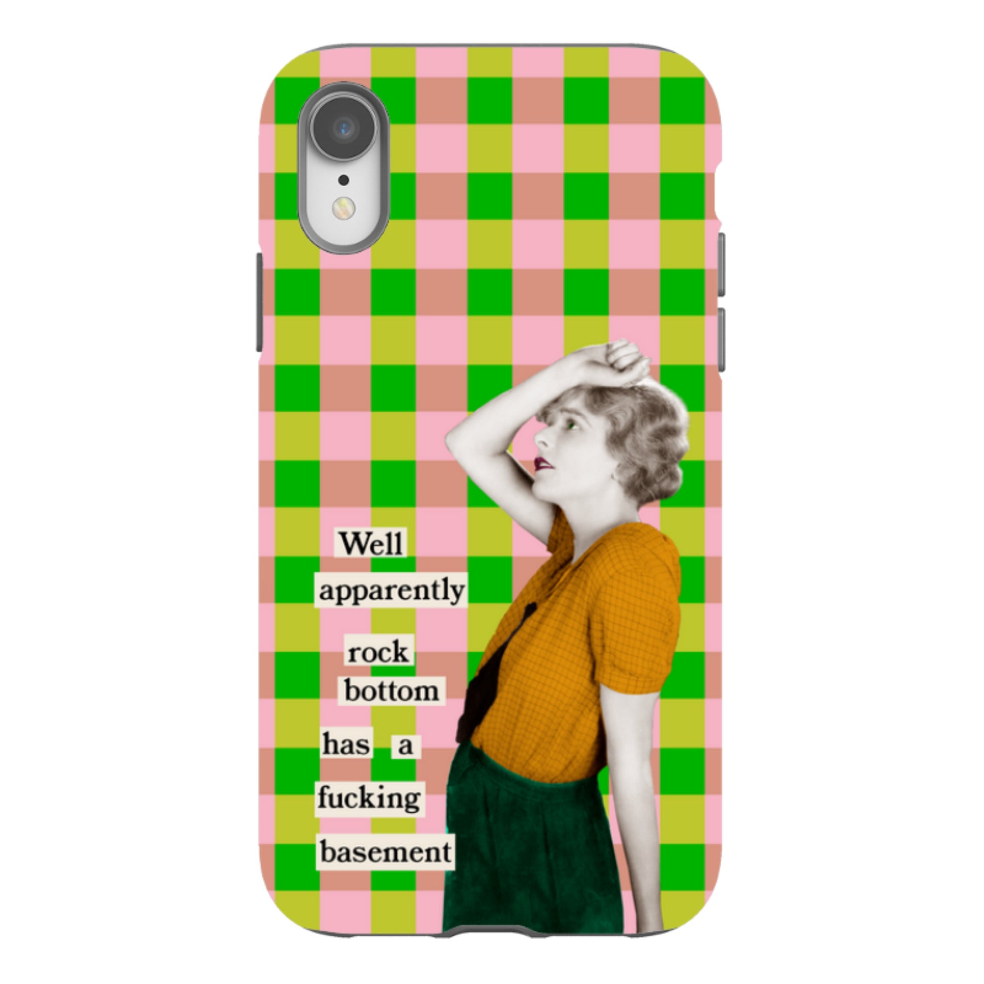 iPhone Tough Case - Rock Bottom By Clare Jordan