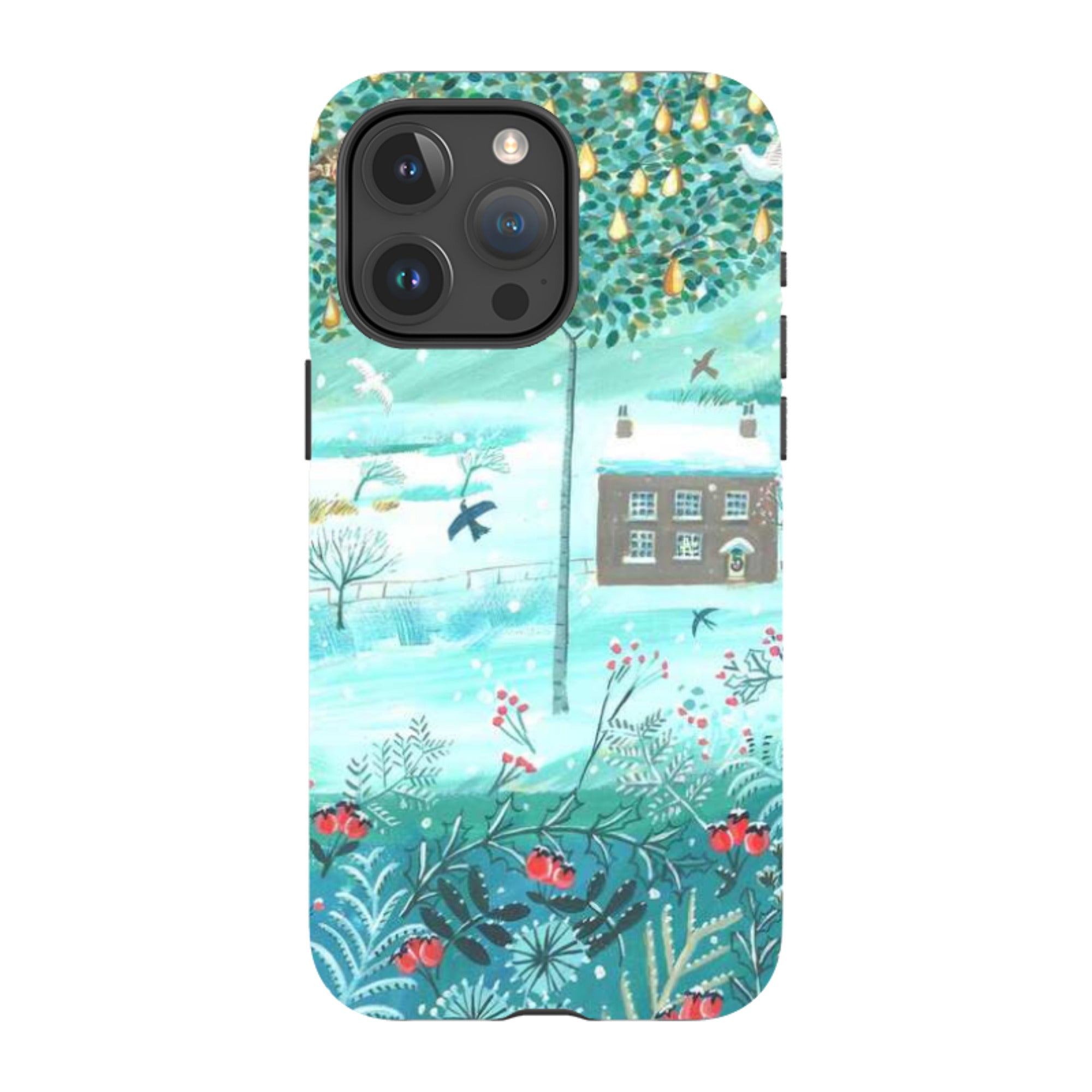 iPhone Tough Case - Pear Trees By Mary Stubberfield