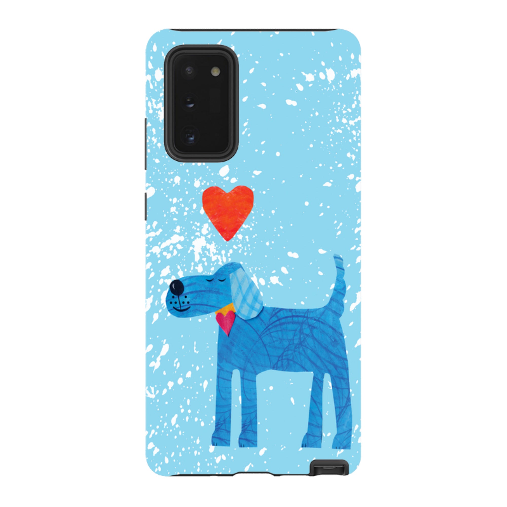 Samsung Tough Case - Blue Dog By Tracey English