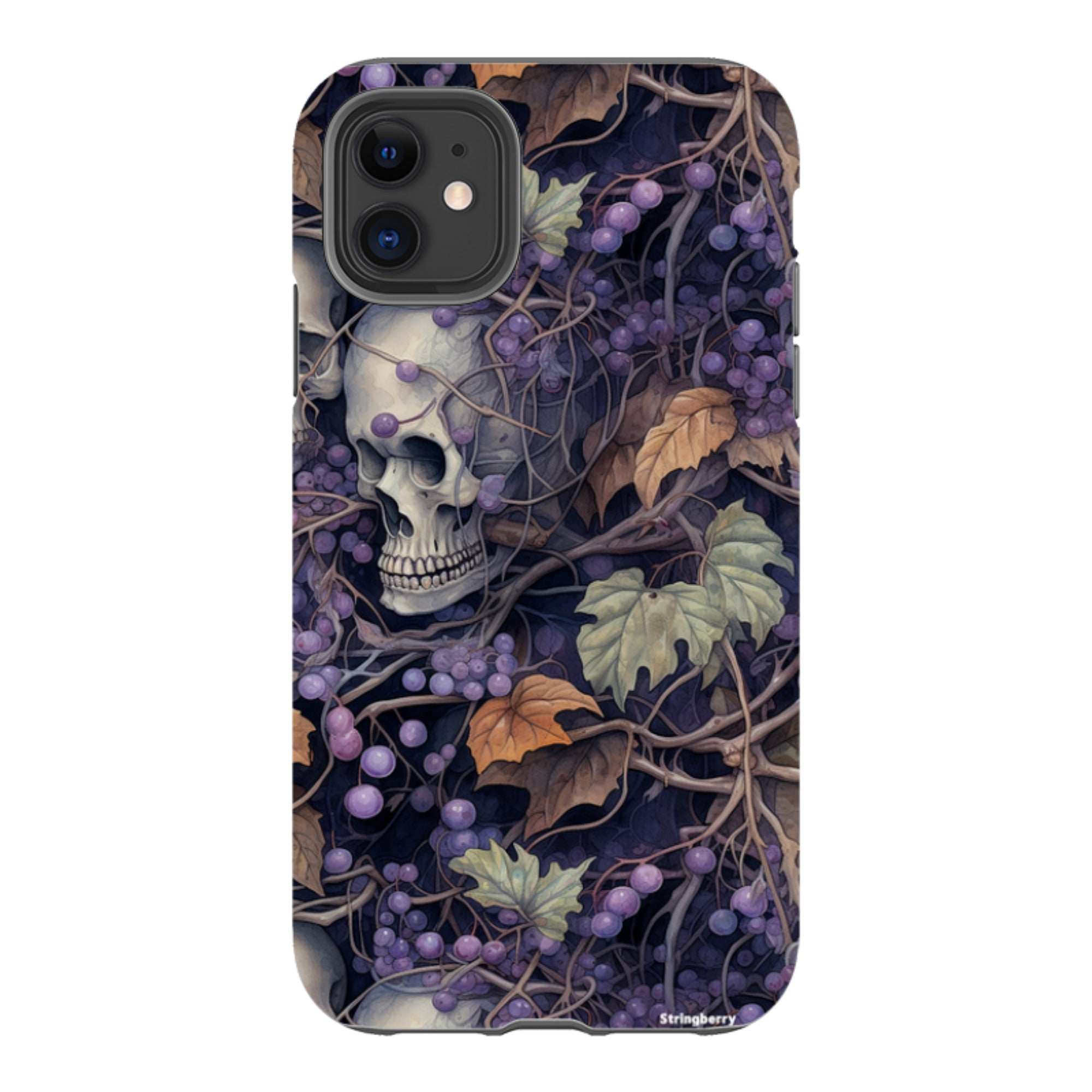 iPhone Tough Case - Grape Skull