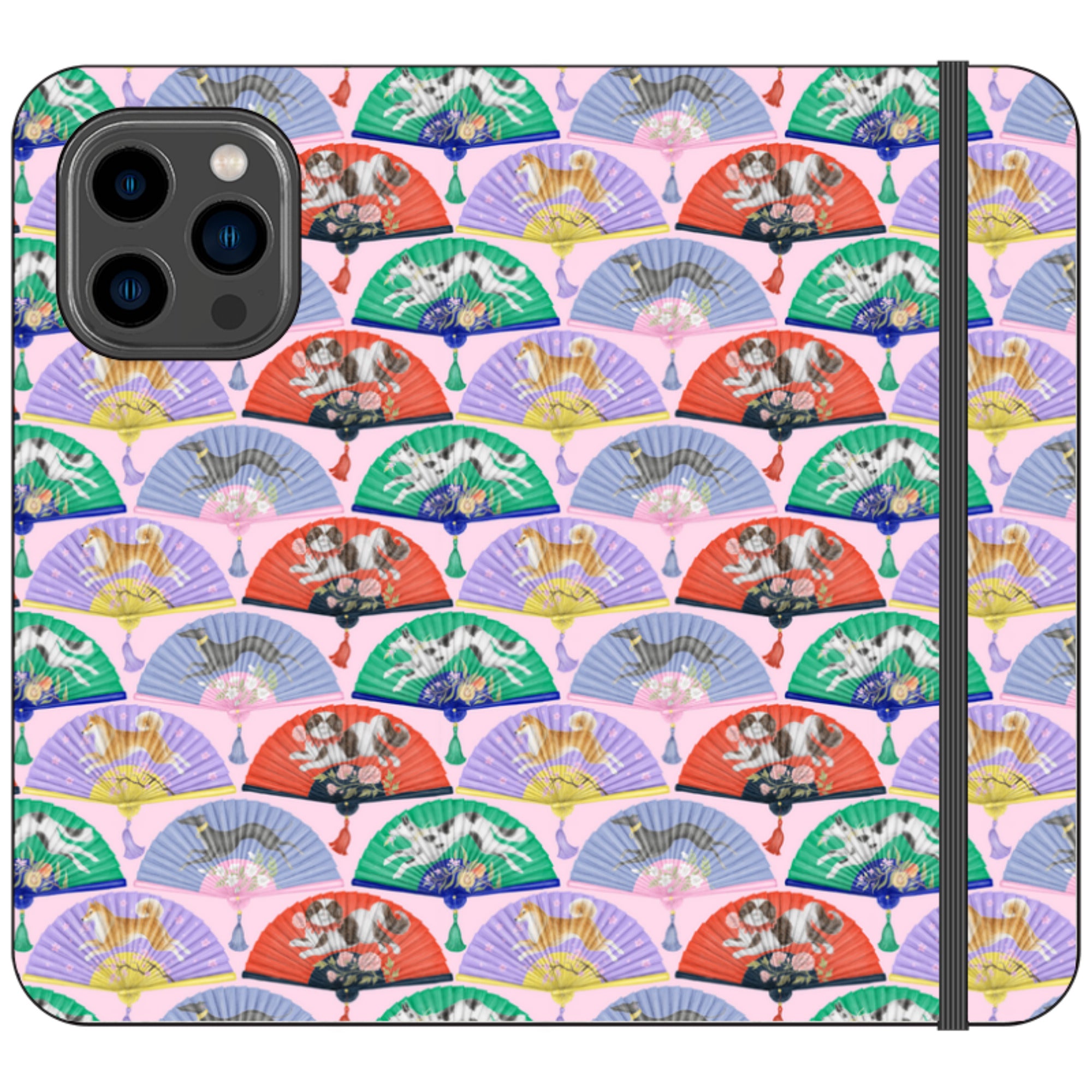 Dog Fan Wallet Case By Catherine Rowe