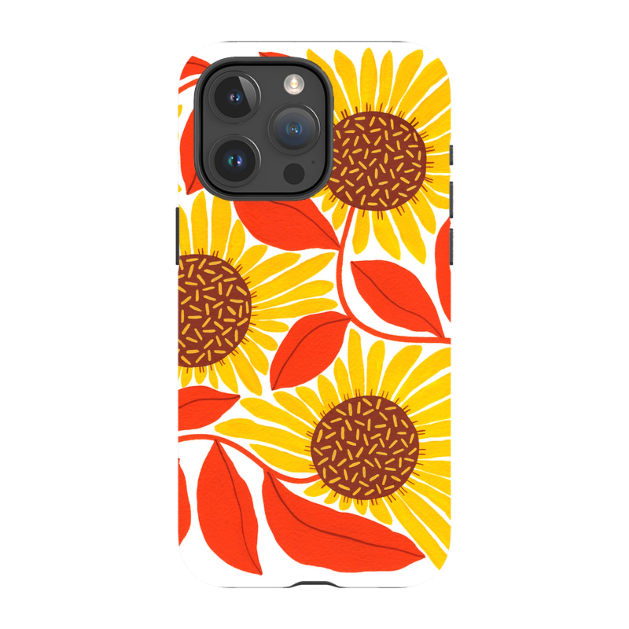 iPhone MagSafe Tough Case -  Sunflower By Madalina Andronic