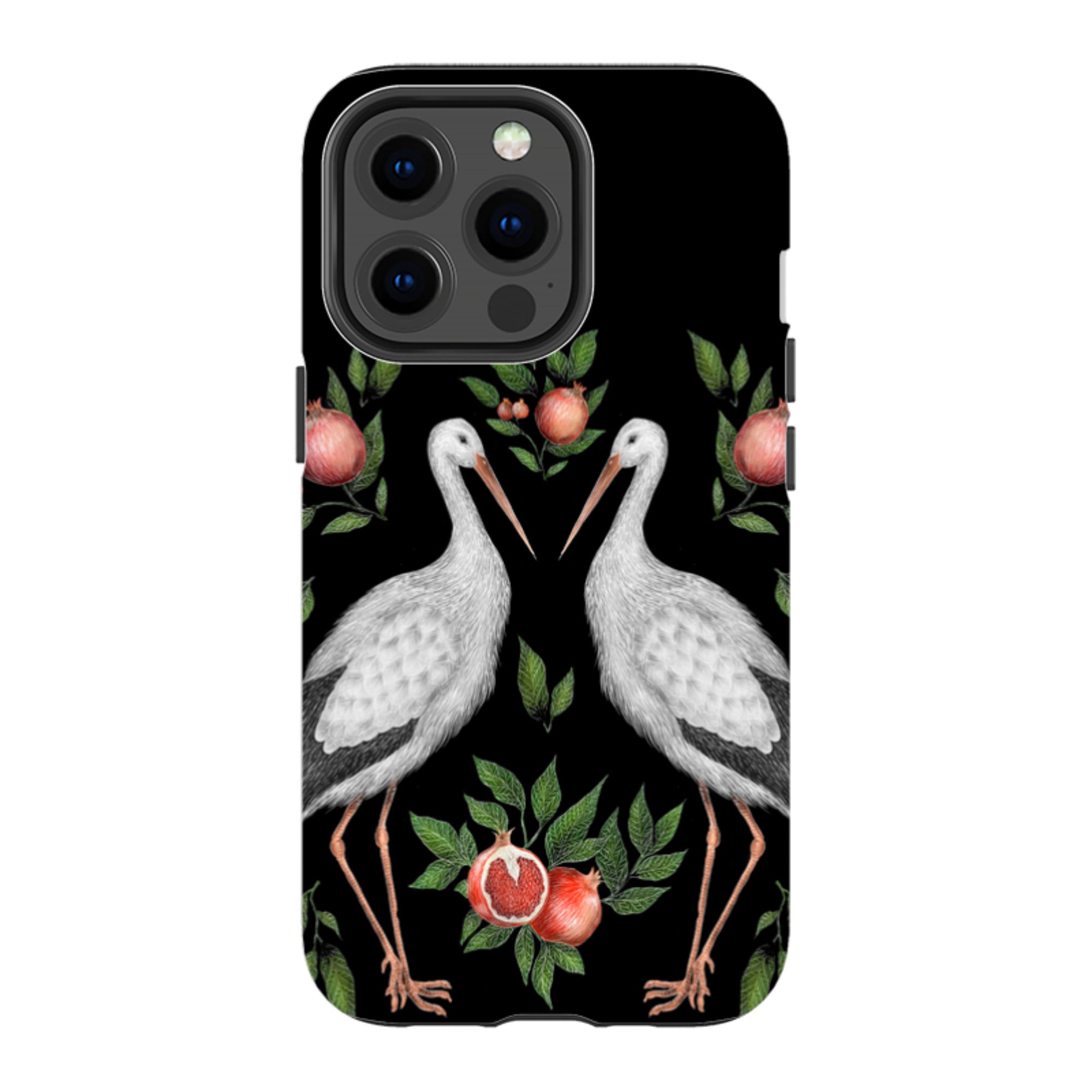 iPhone Tough Case - Storks By Catherine Rowe