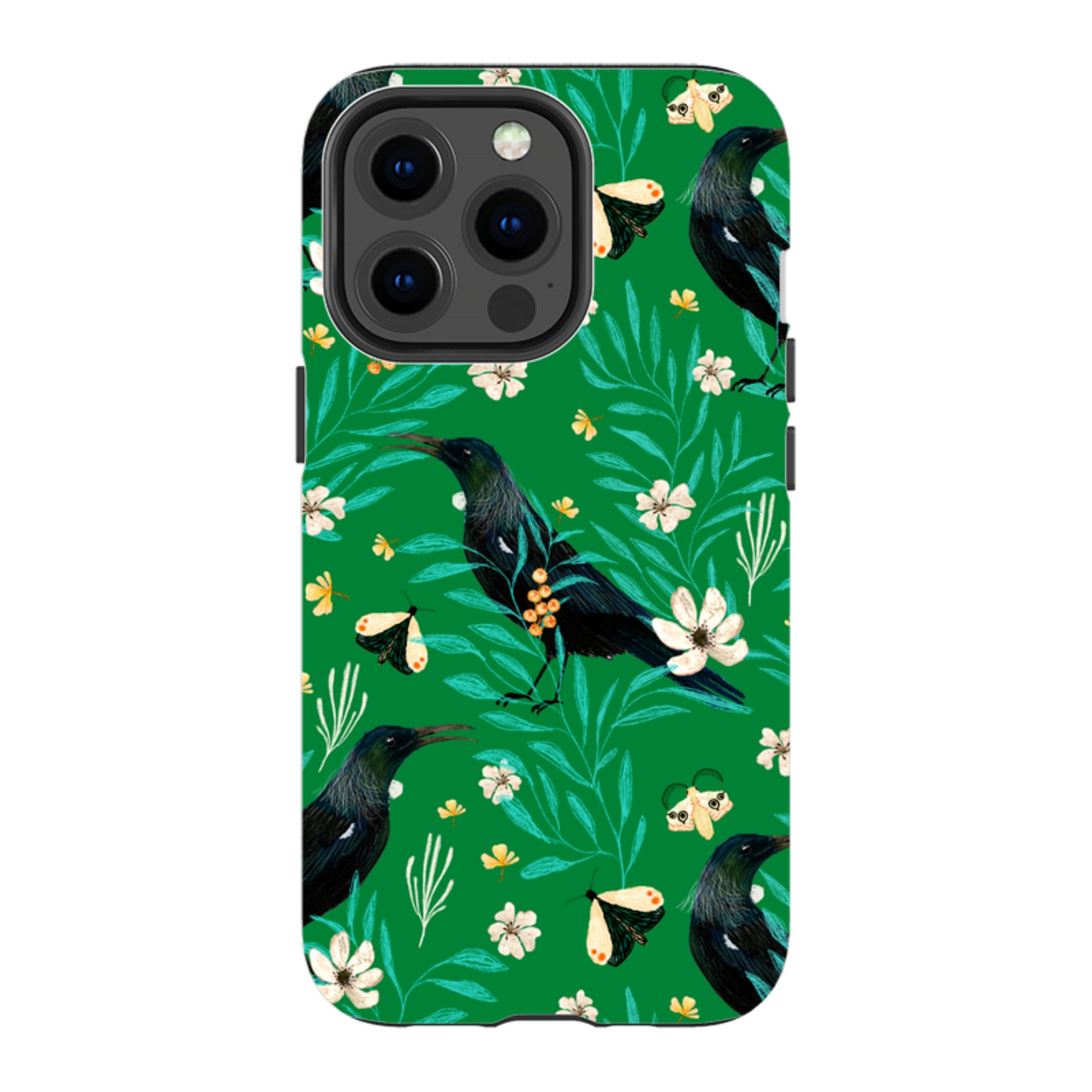 iPhone Tough Case - Tui Green By Katherine Quinn