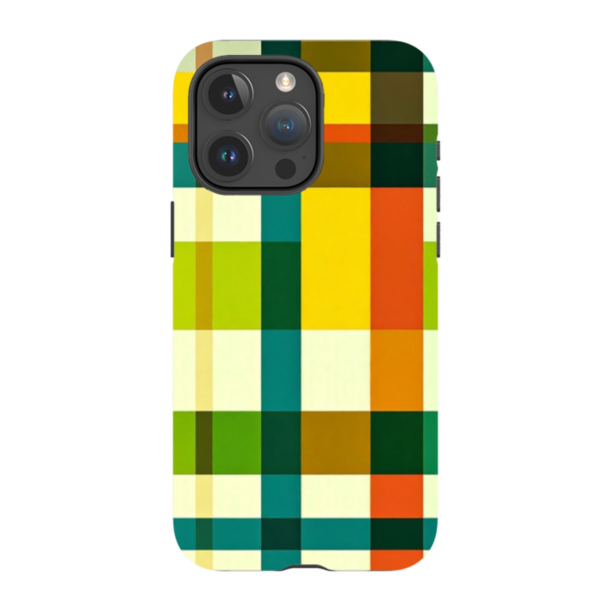 iPhone Tough Case - Los Angeles Gingham