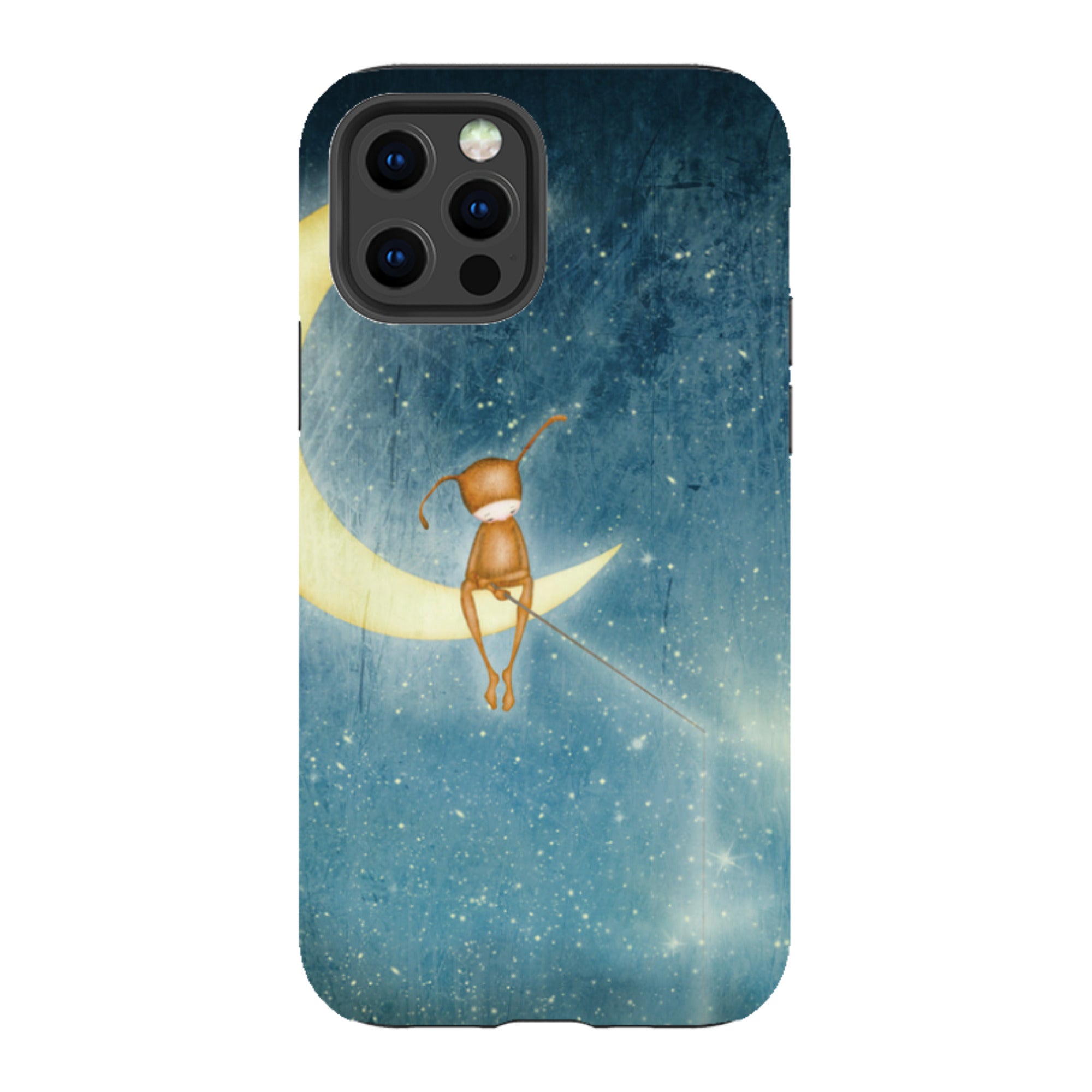 iPhone Tough Case - Fishing For Stars By Maja Lindberg
