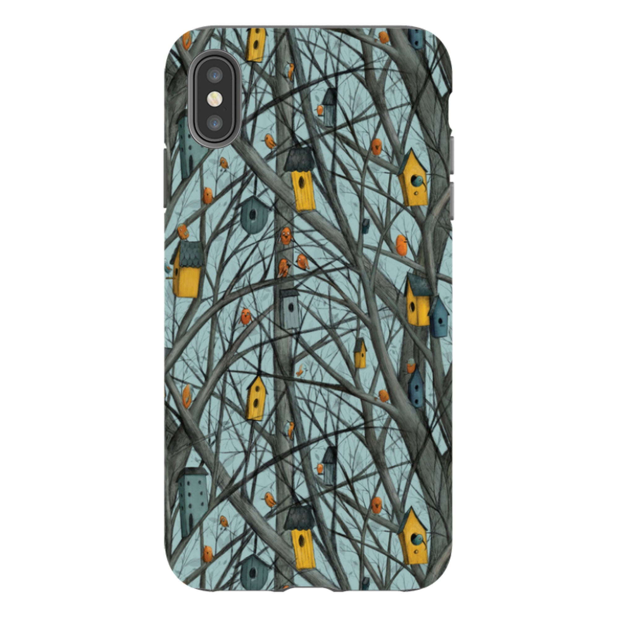 iPhone Tough Case - Bird Nest By Maja Lindberg