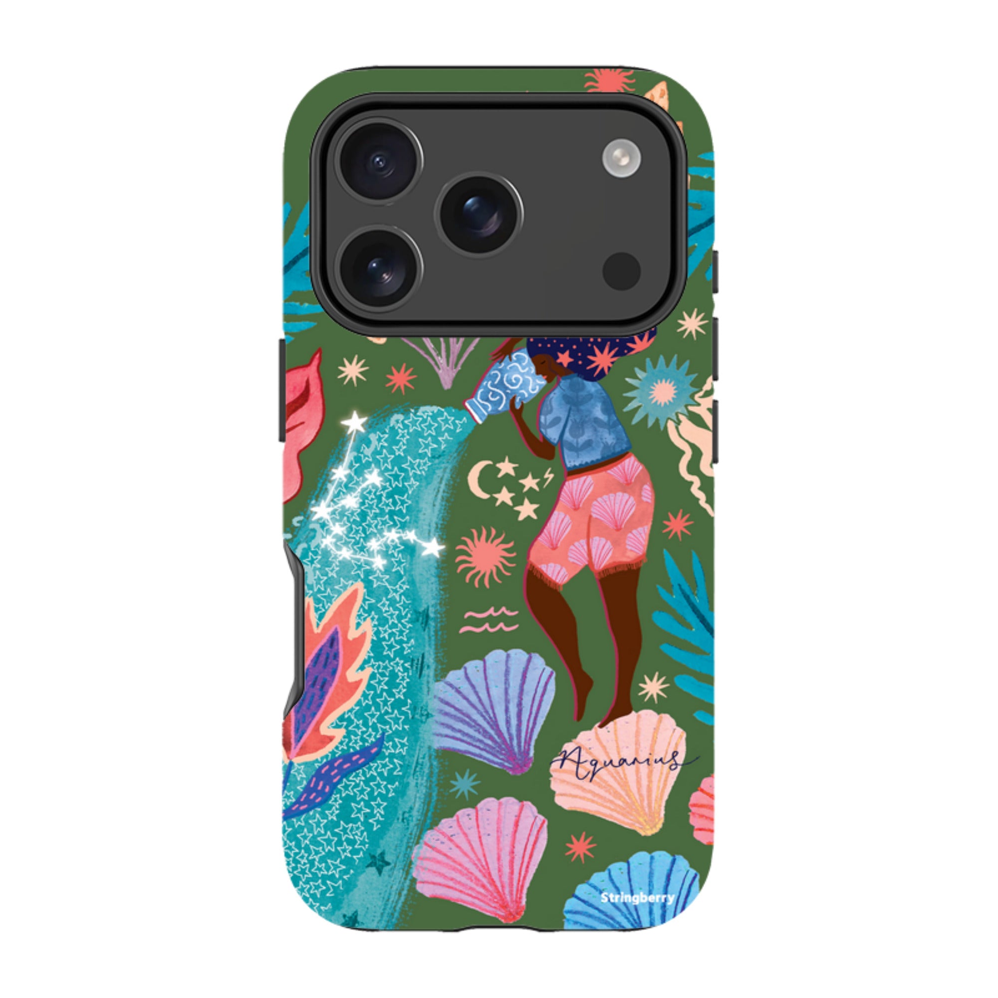 iPhone Tough Case - Aquarius By Emma Frances Grant