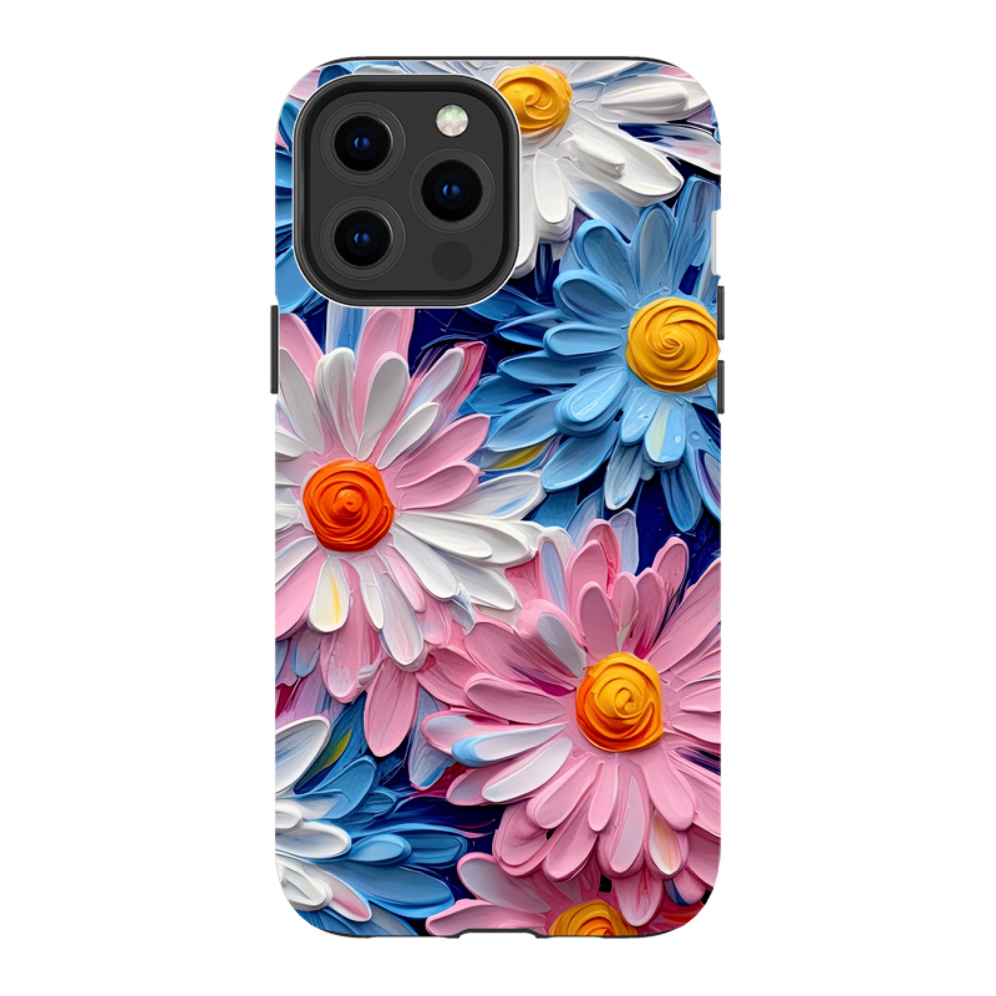 iPhone MagSafe Tough Case - Pink Daisies