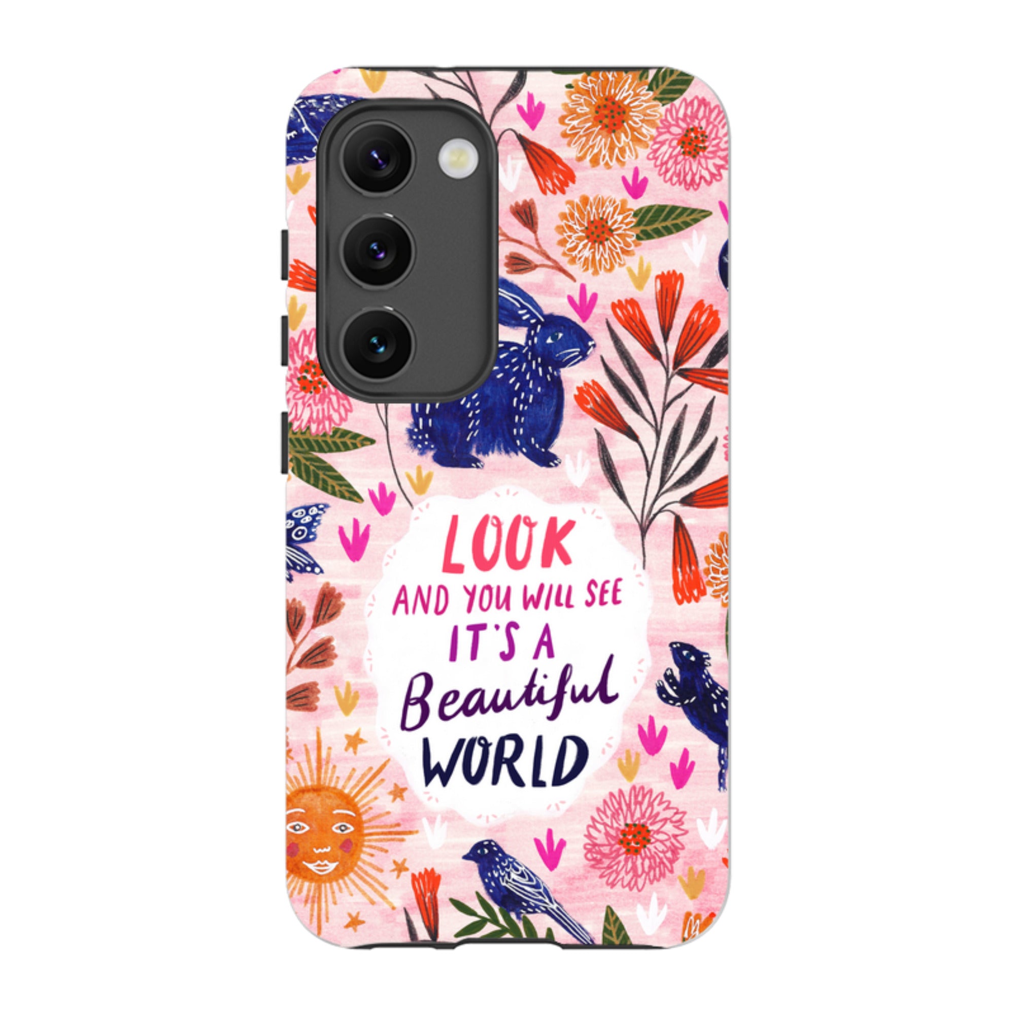 Samsung Tough Case - Beautiful World By Lee Foster Wilson