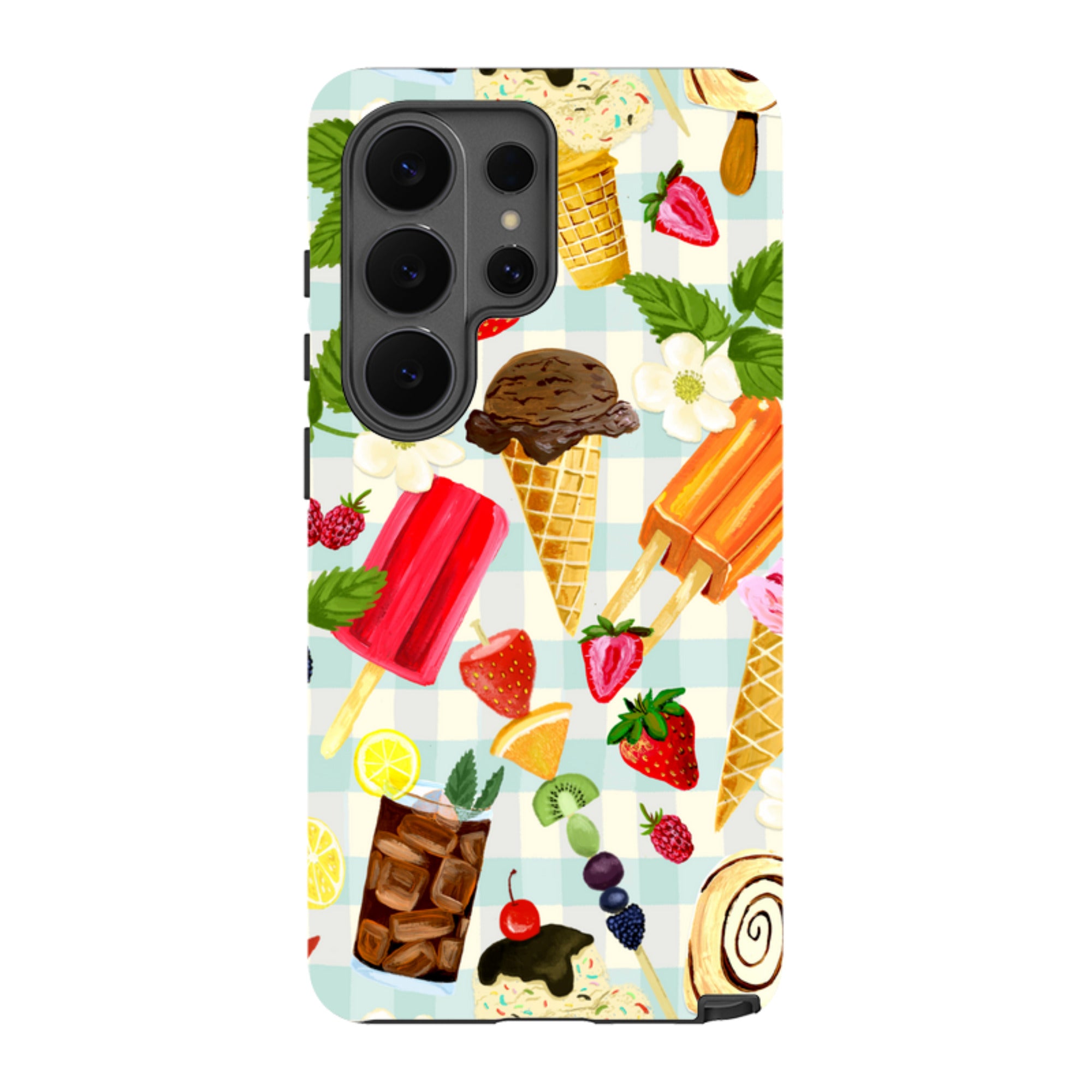 Samsung Tough Case - Ice Floral By Abby Jacobs