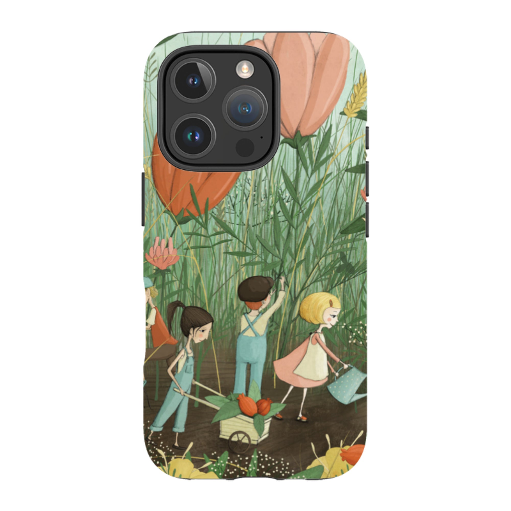 iPhone MagSafe Tough Case - Garden Day By Maja Lindberg
