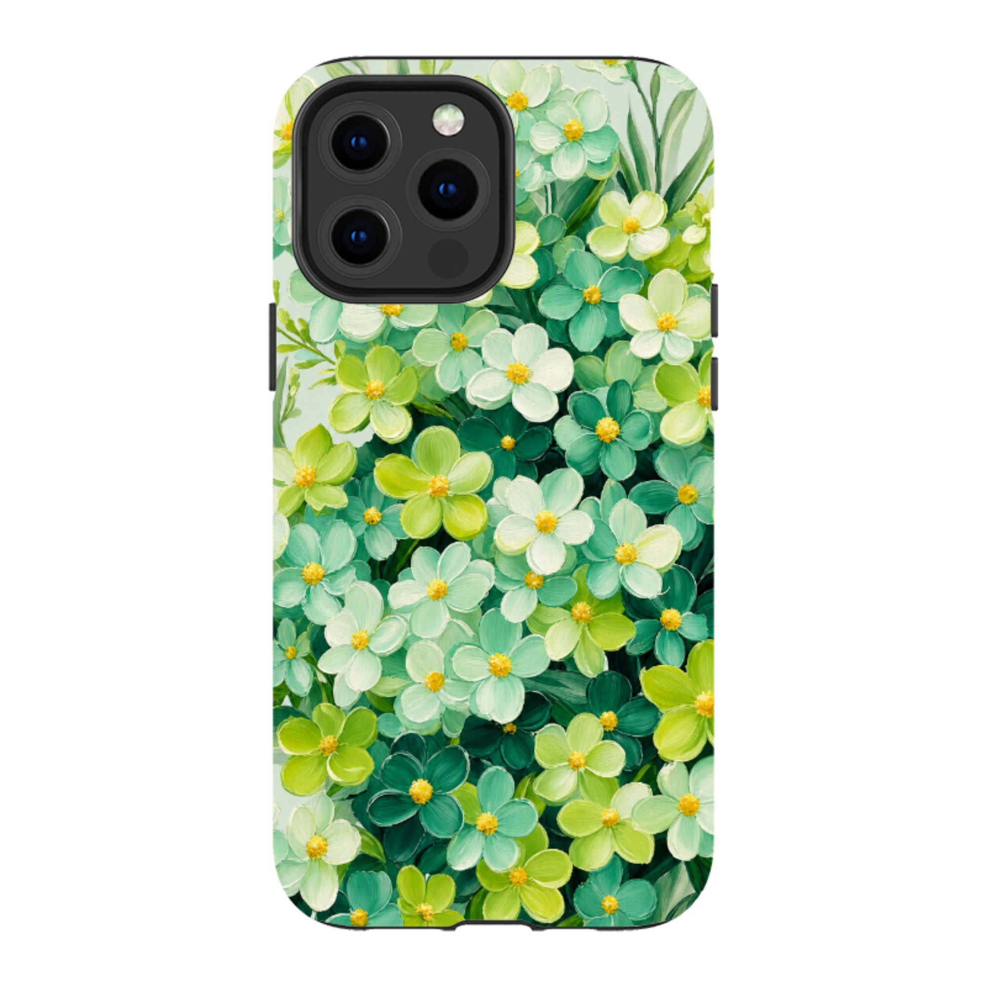 iPhone MagSafe Tough Case - Sage Wildflower Floral