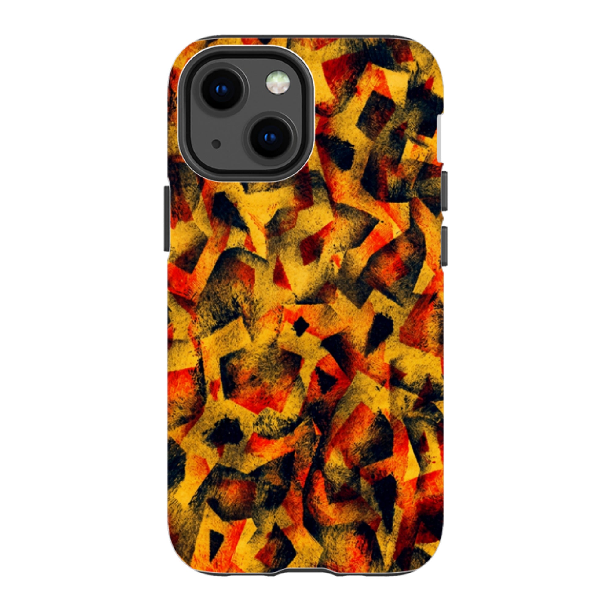 iPhone Tough Case - Abstract Cubism