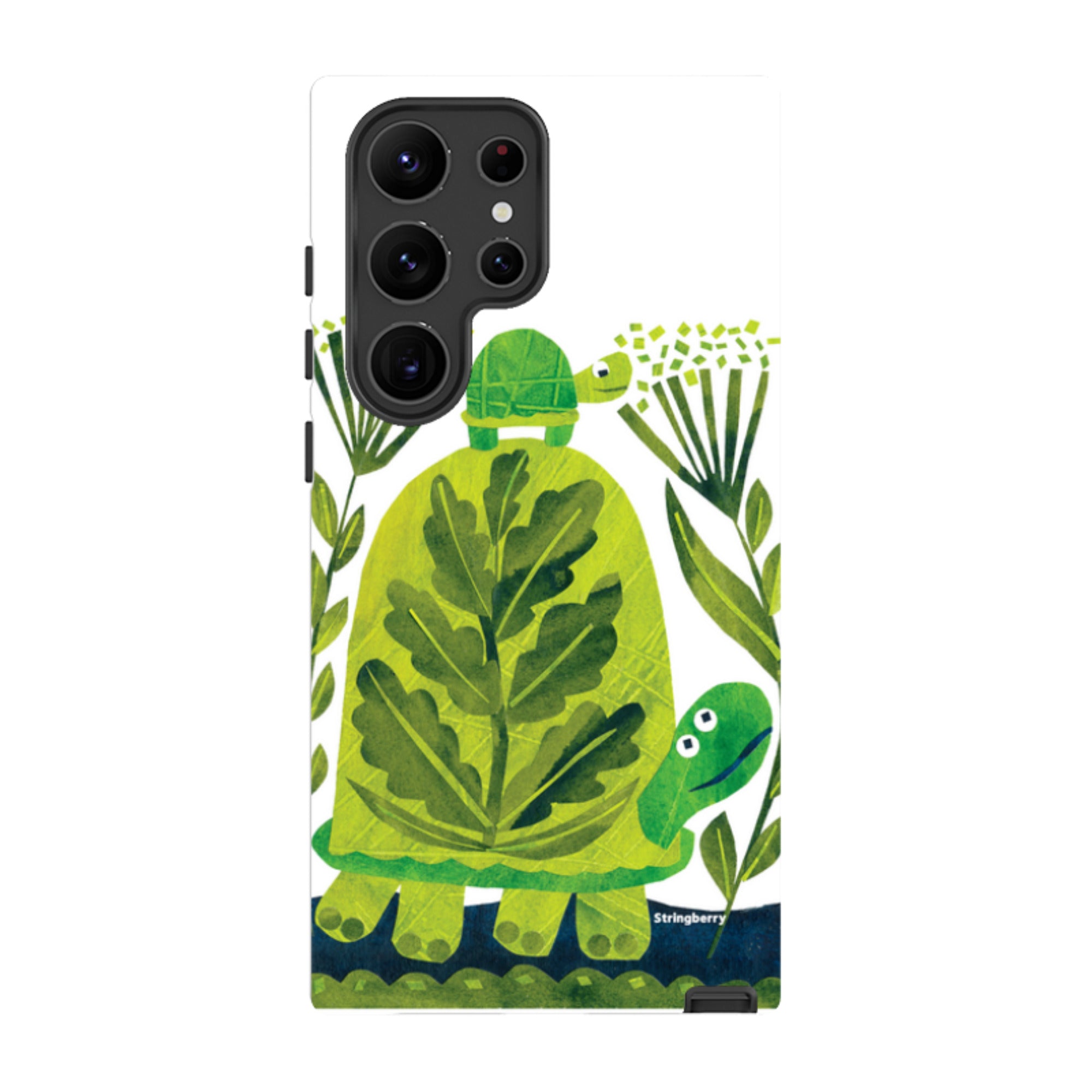 Samsung Tough Case - Folk Tortoise By Tracey English