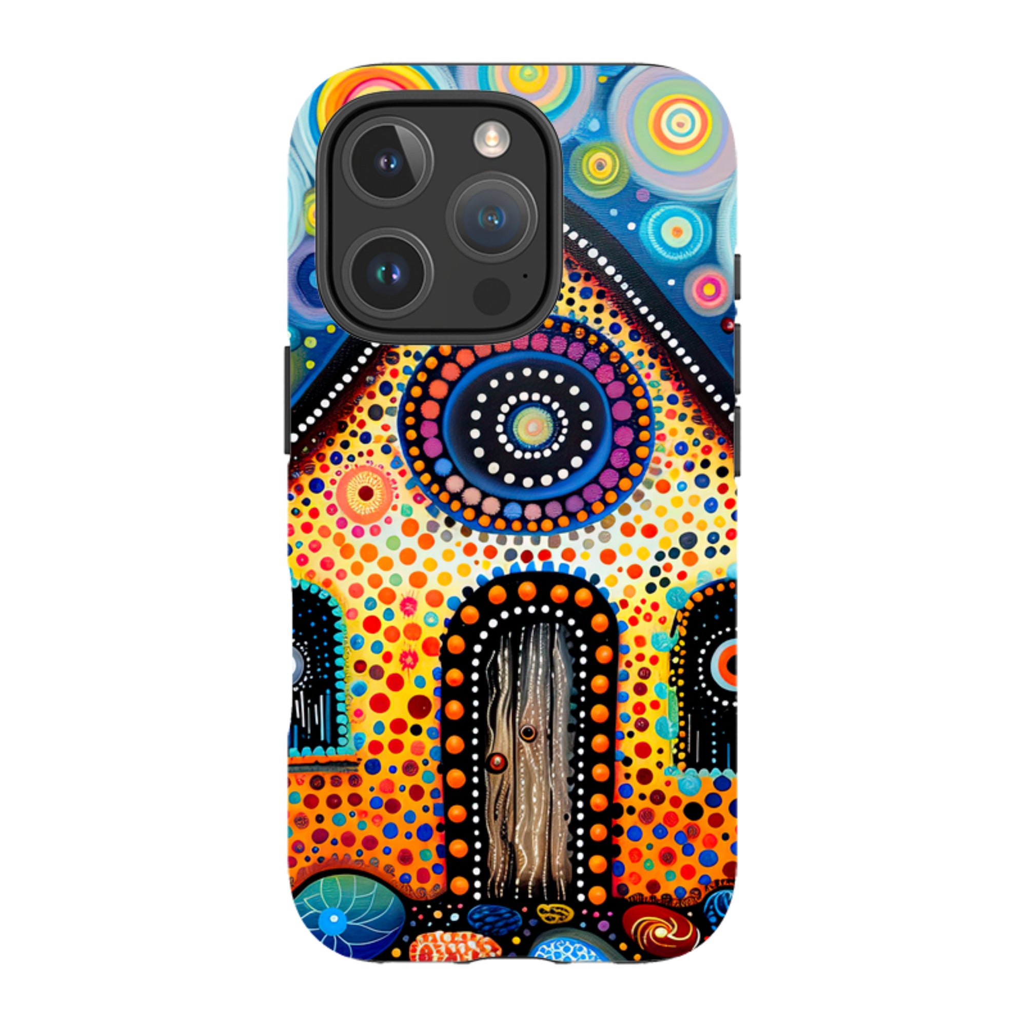 iPhone Case - Folk Art House III