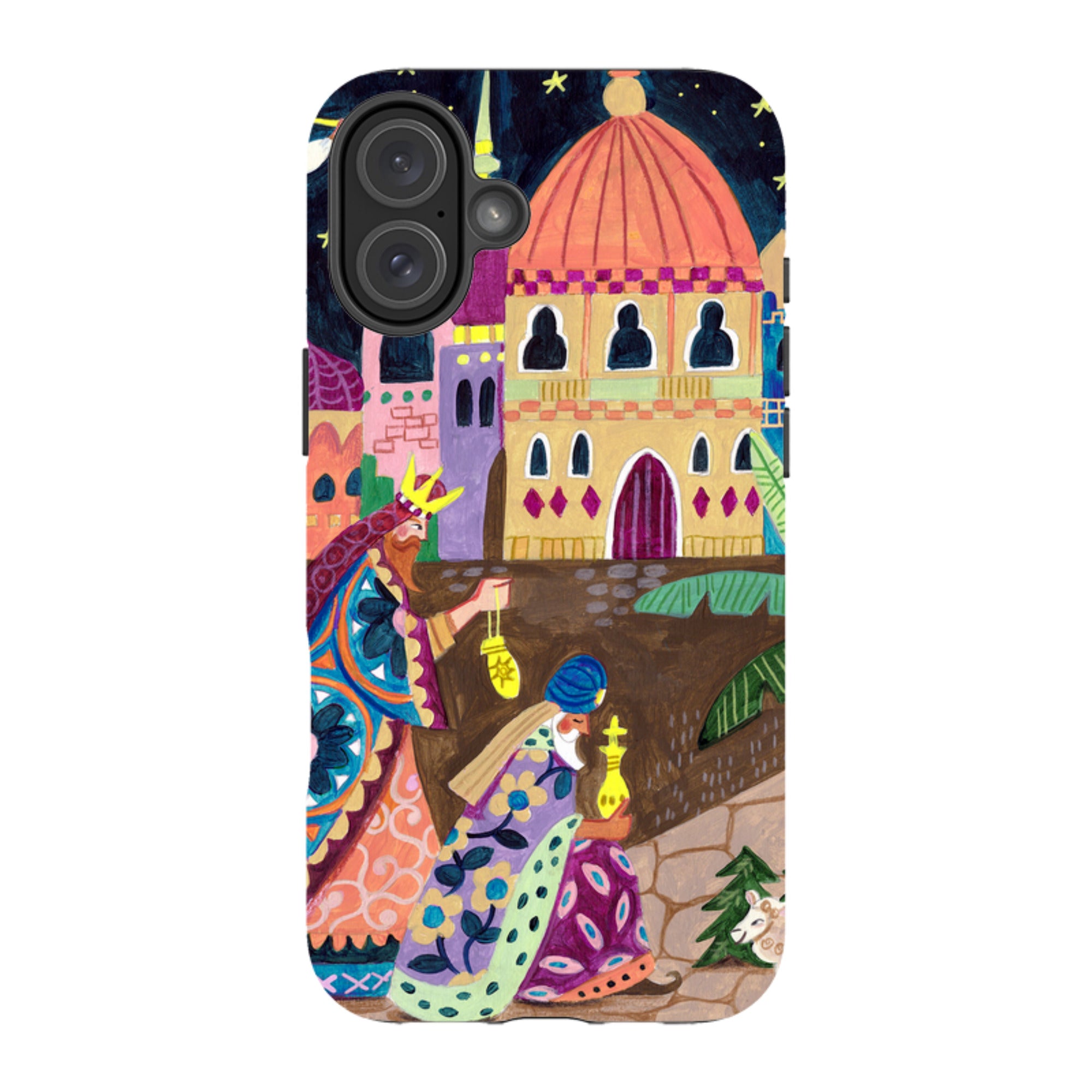 iPhone Tough Case - Wisemen II By Caroline Bonne Muller