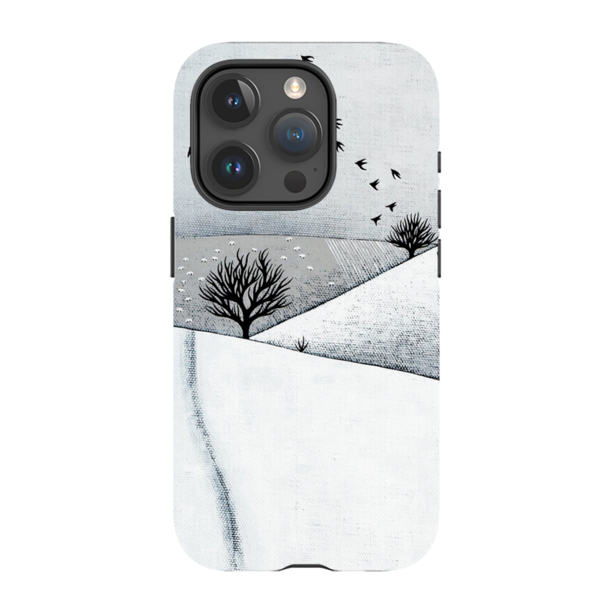 iPhone MagSafe Tough Case -  Snowy Landscape By Natasha Newton