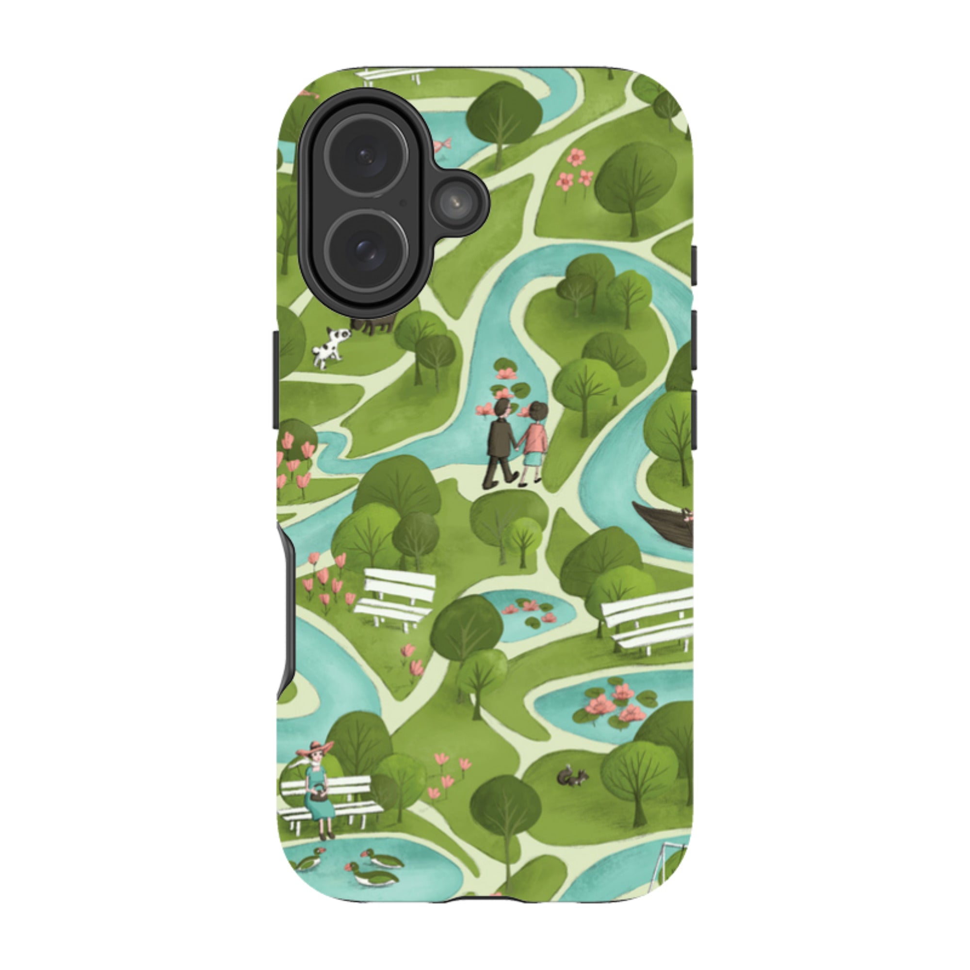 iPhone Tough Case - In the Park By Maja Lindberg