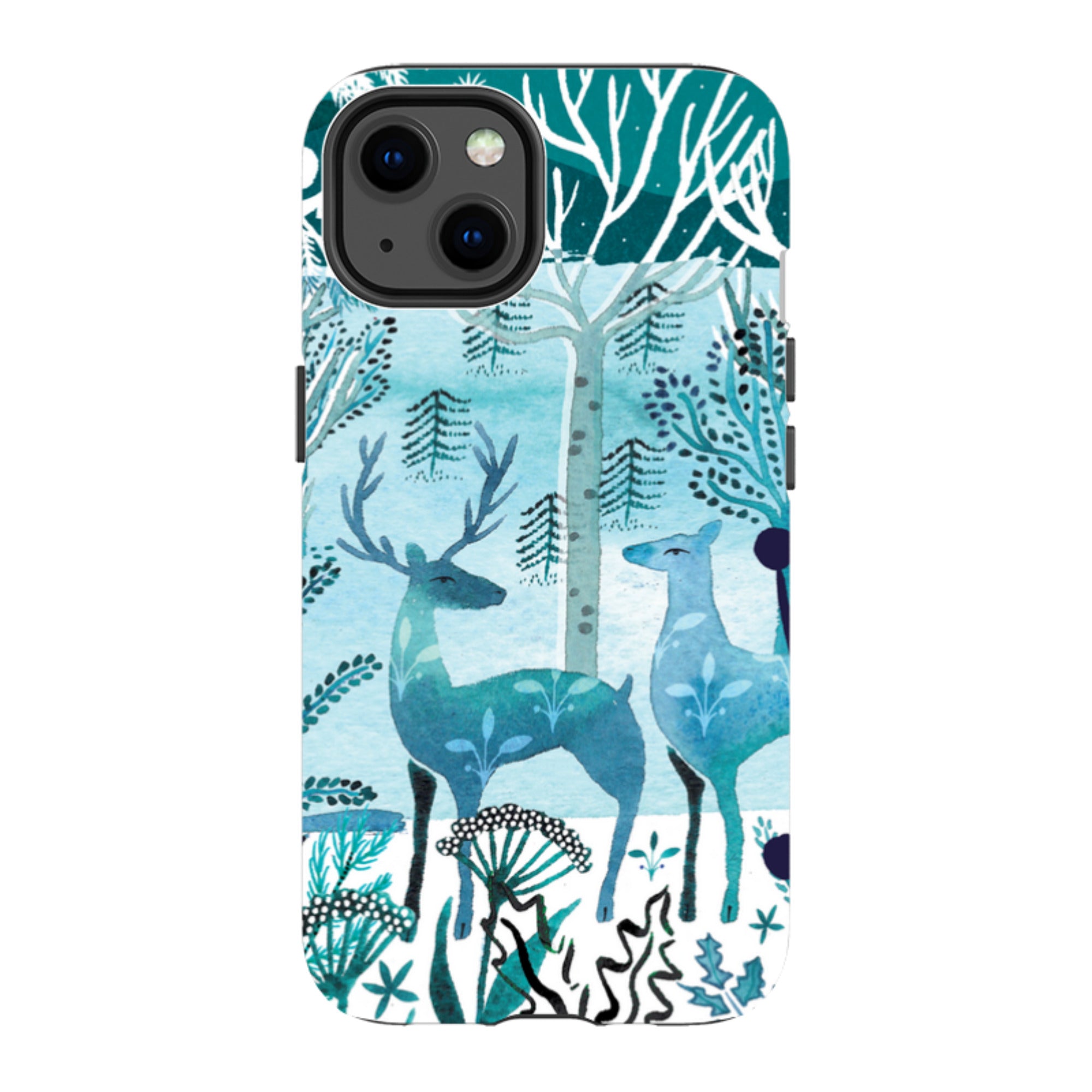 iPhone Tough Case - Frosted Branches By Emma Frances Grant