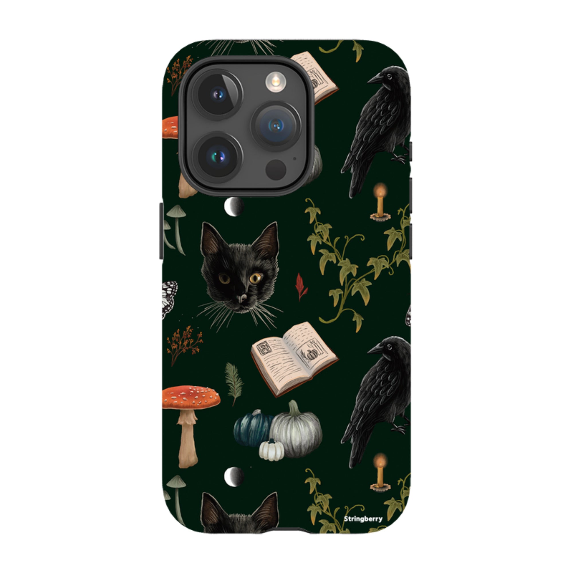 iPhone Tough Case - Halloween Pattern I By Anna Stead