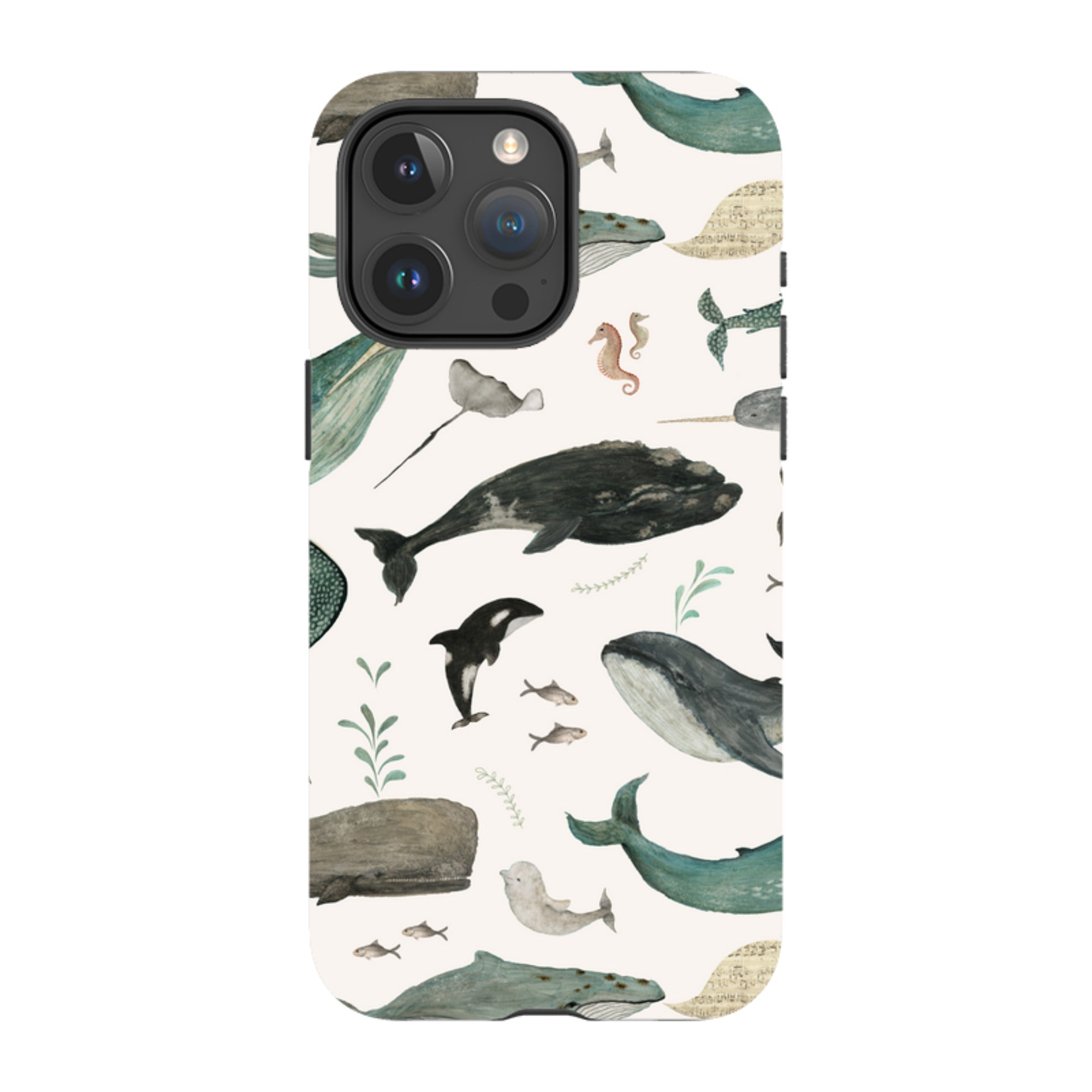iPhone MagSafe Tough Case - Whale Song By Katherine Quinn