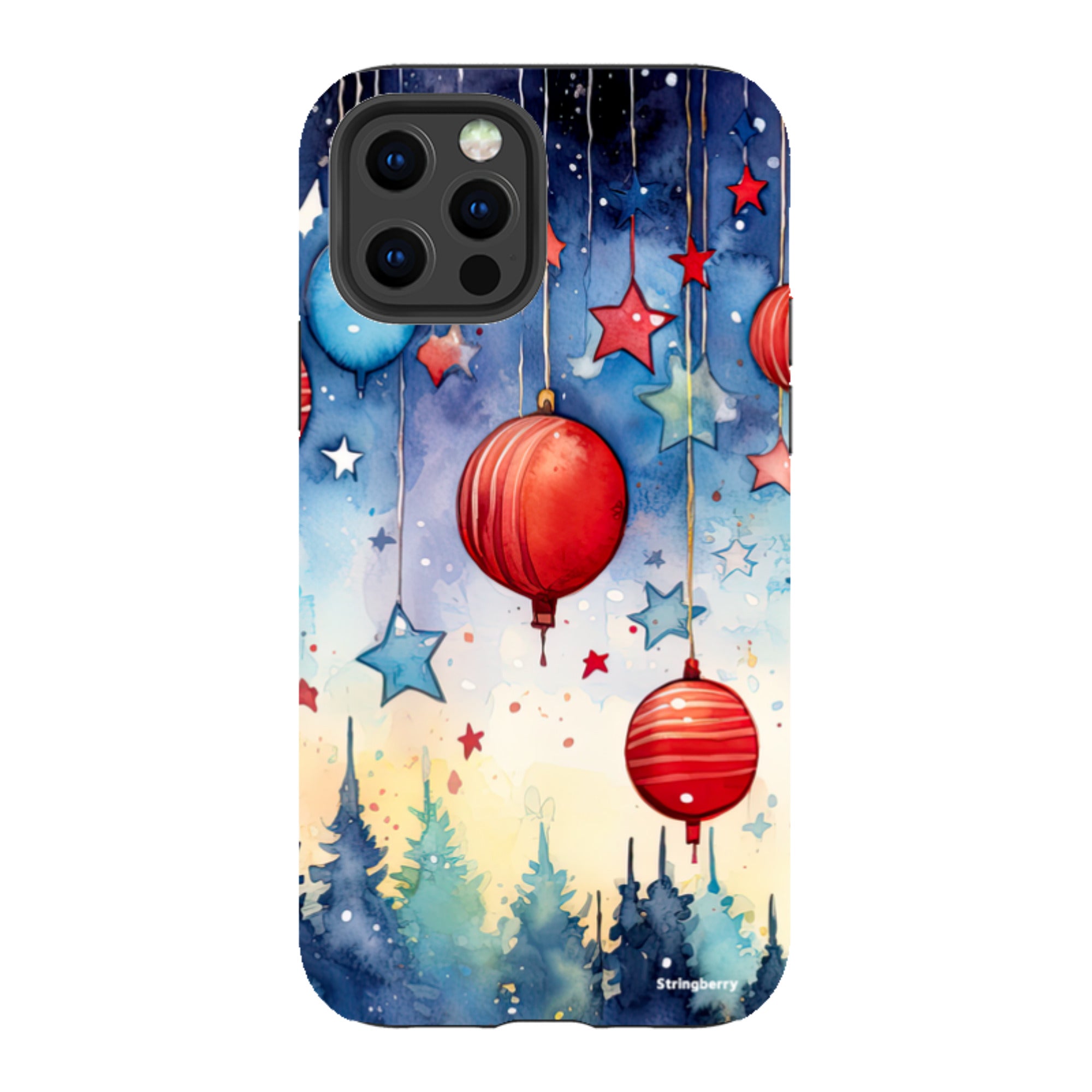 iPhone Tough Case - Bauble Forest
