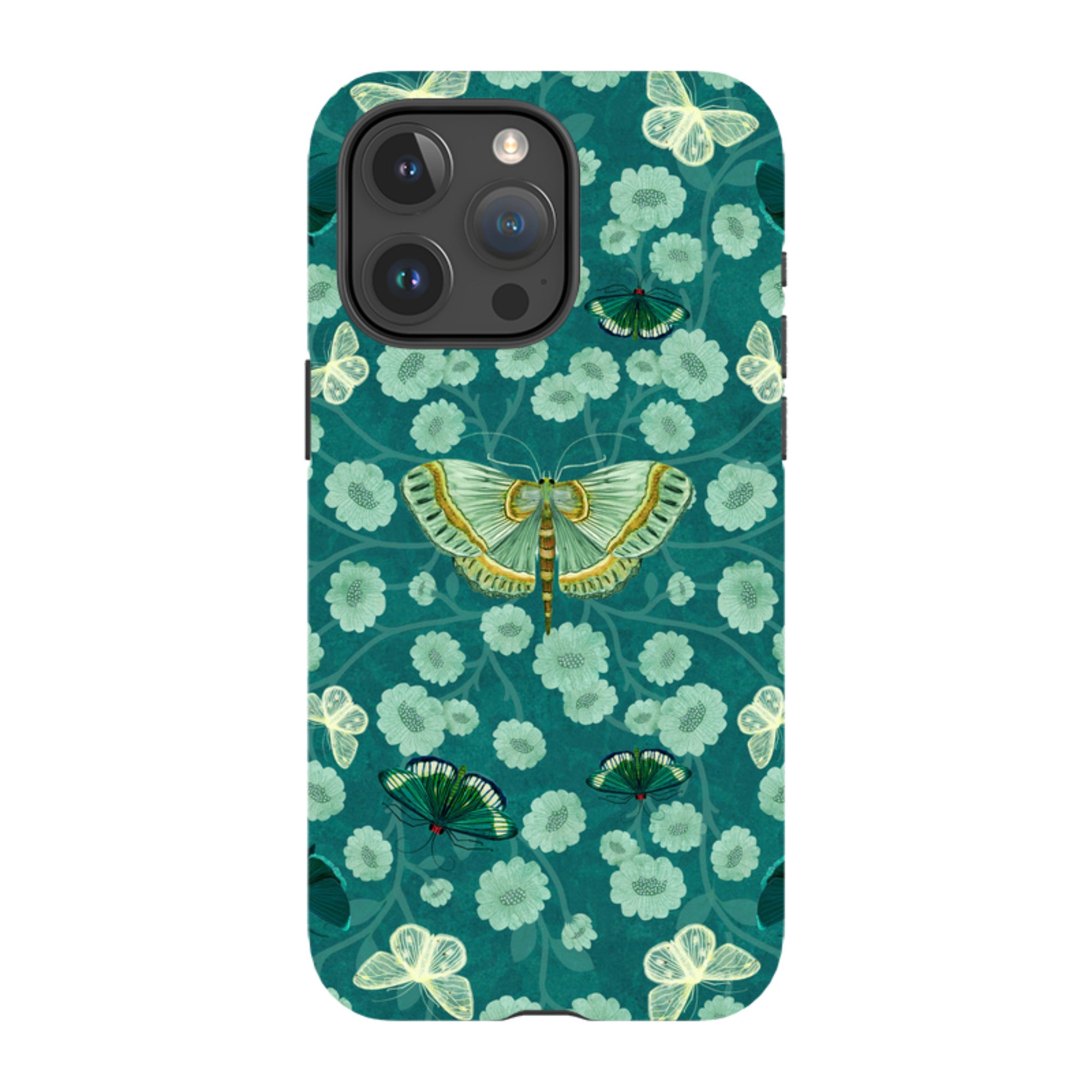 iPhone Tough Case - Medium Moth 2 By Katherine Quinn