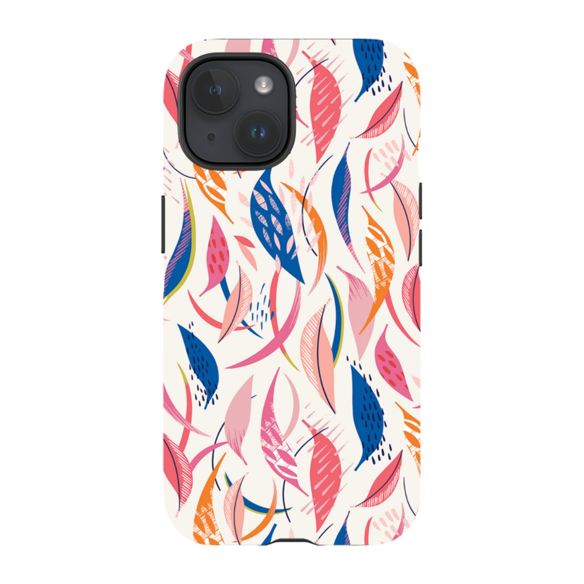 iPhone MagSafe Tough Case -  Flamingo Feathers By Ali Brookes