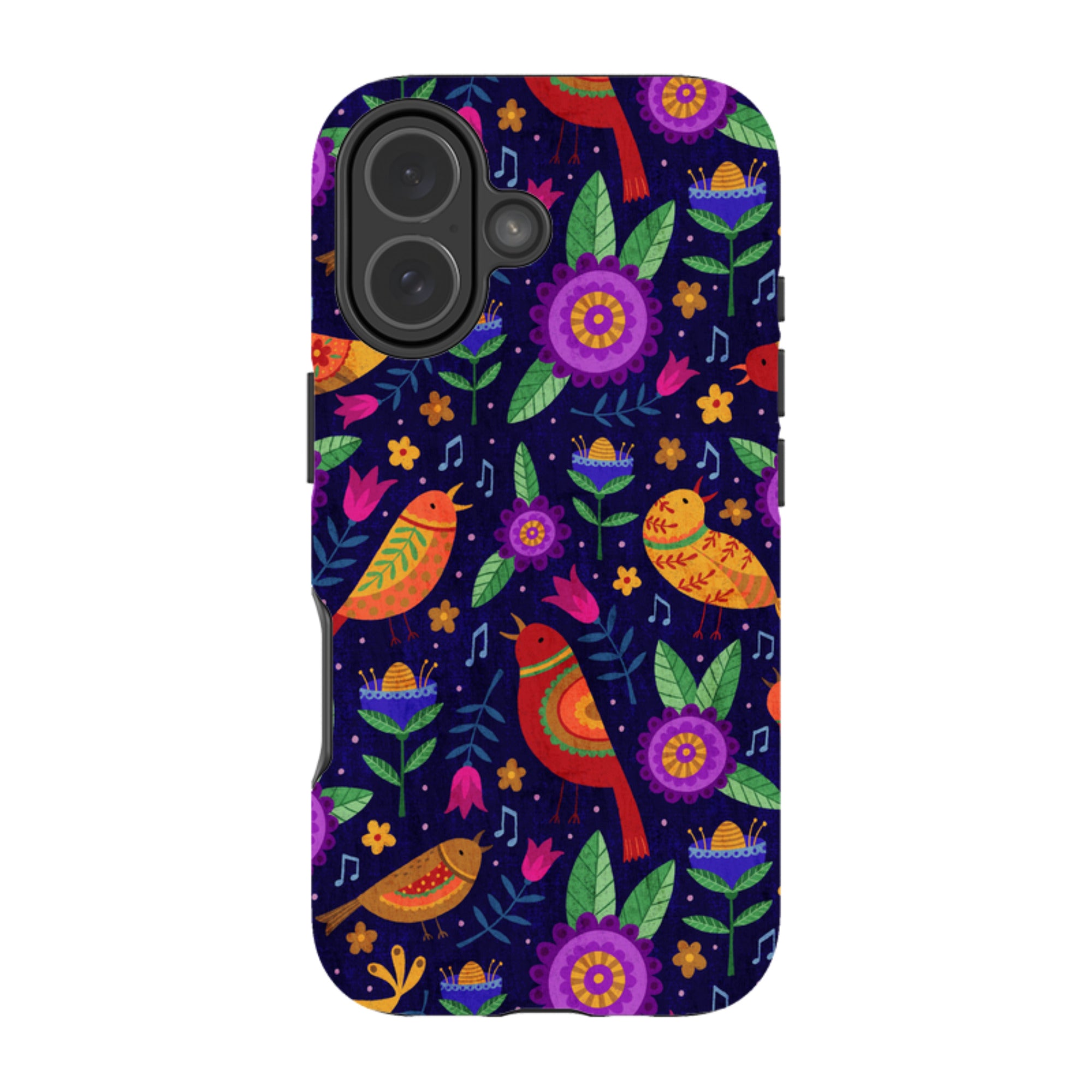 iPhone Tough Case - Bird Pattern VII By Suzy Taylor