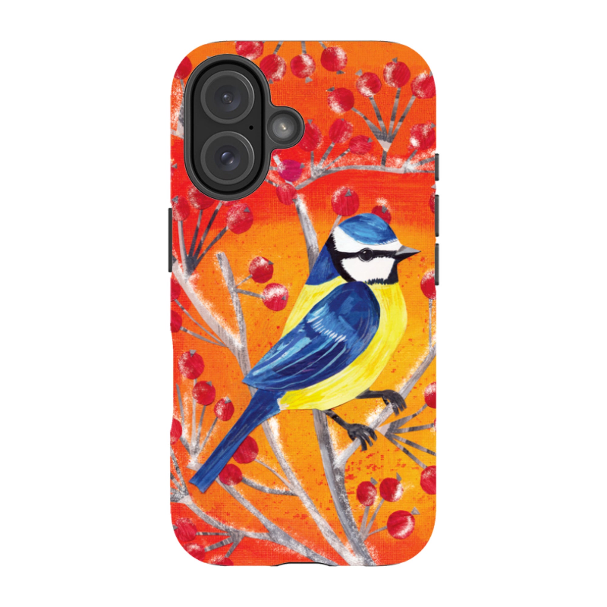 iPhone MagSafe Tough Case - Blue Tit By Tracey English