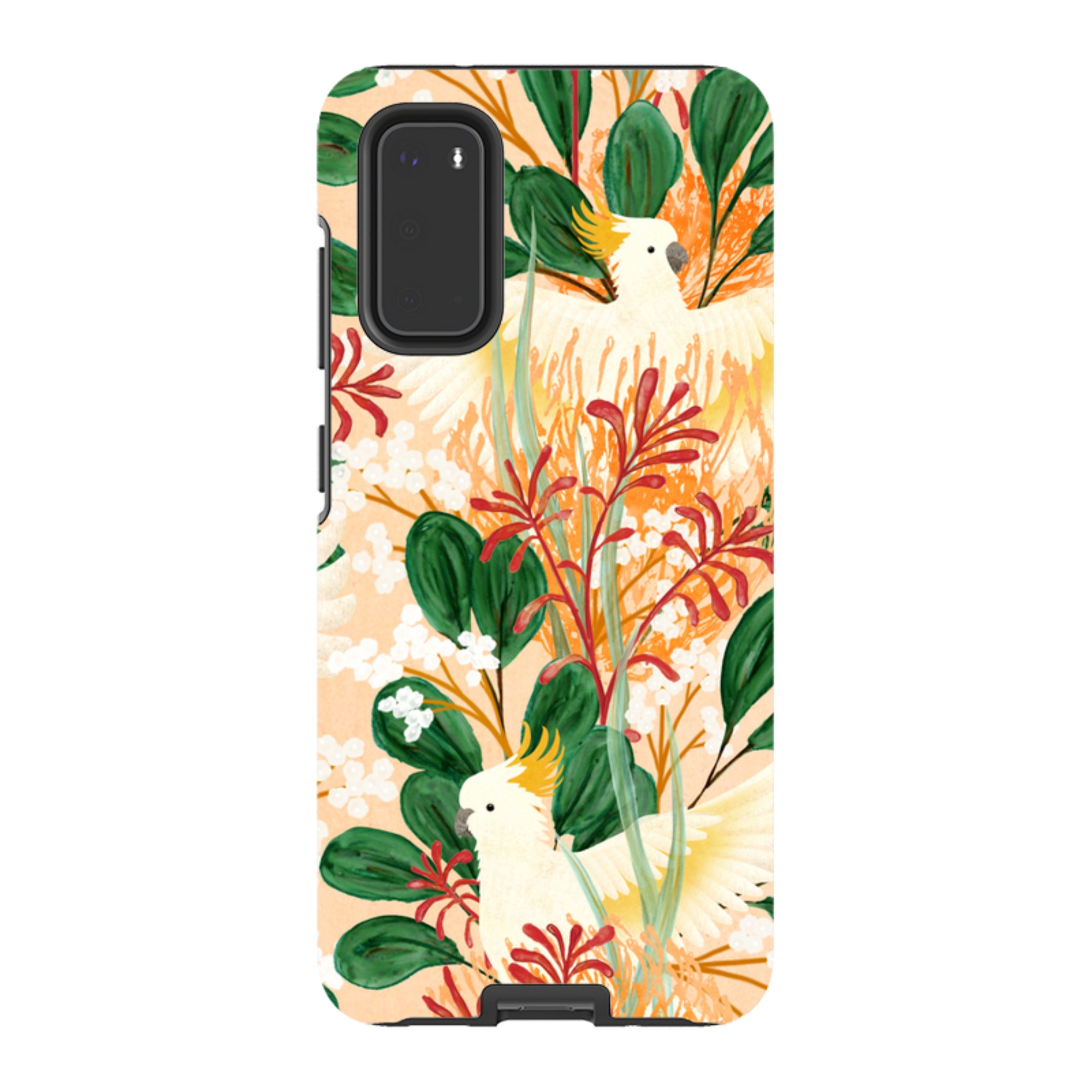 Samsung Tough Case - Cockatoo By Katherine Quinn