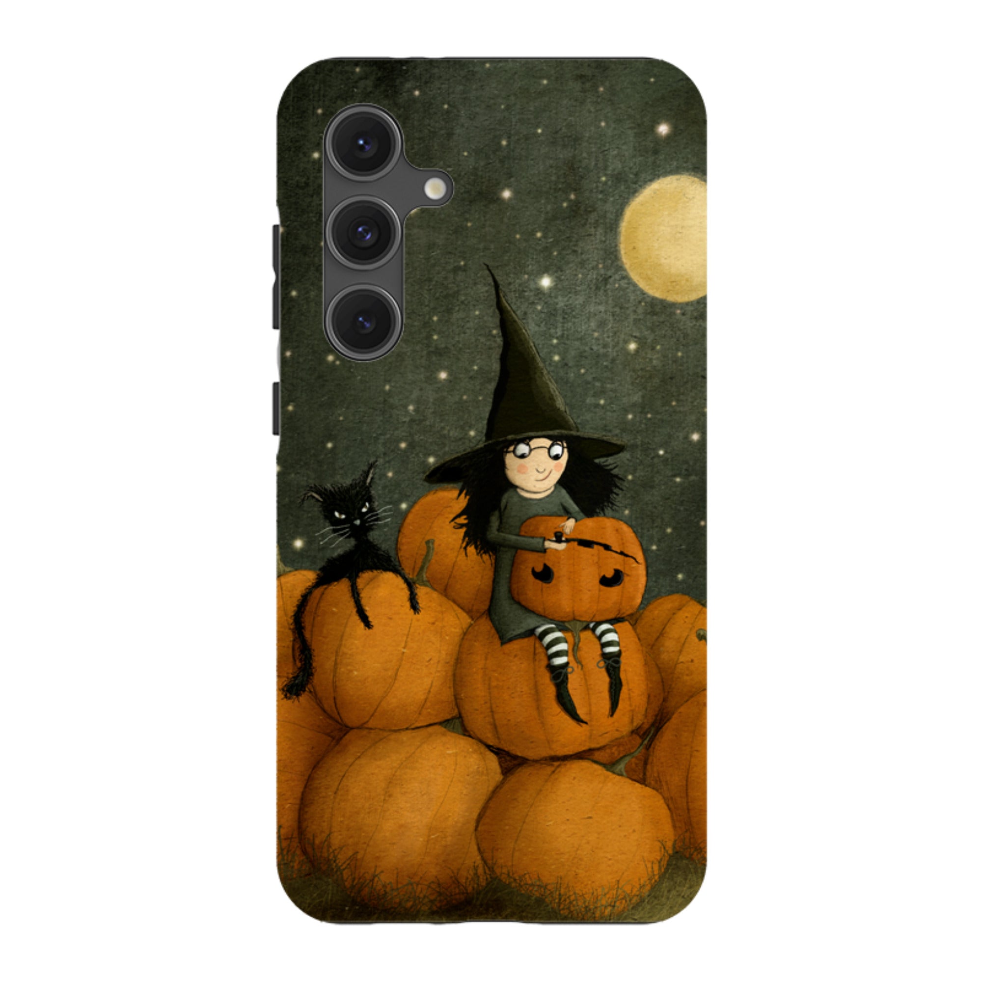 Samsung Tough Case - Pumpkin Witch By Maja Lindberg