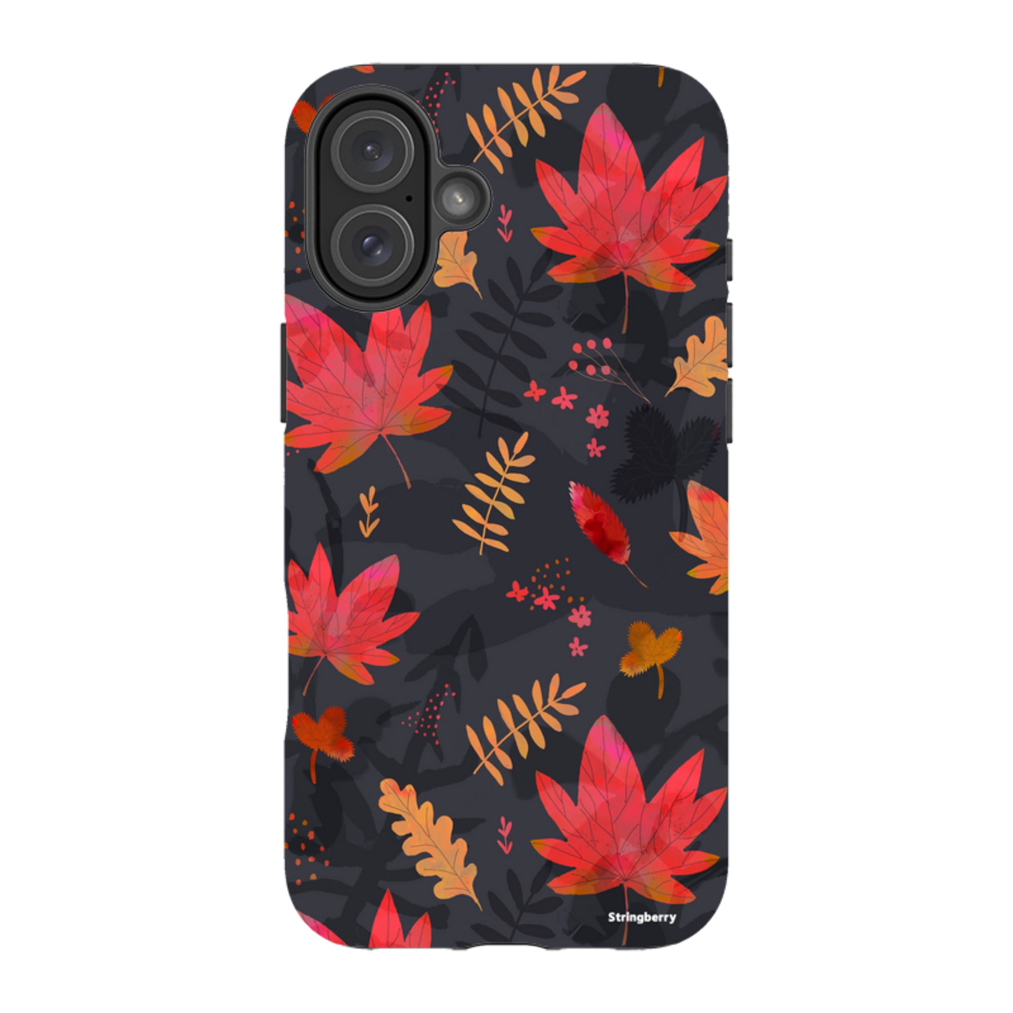iPhone MagSafe Tough Case -  Autumn Leaves Dark