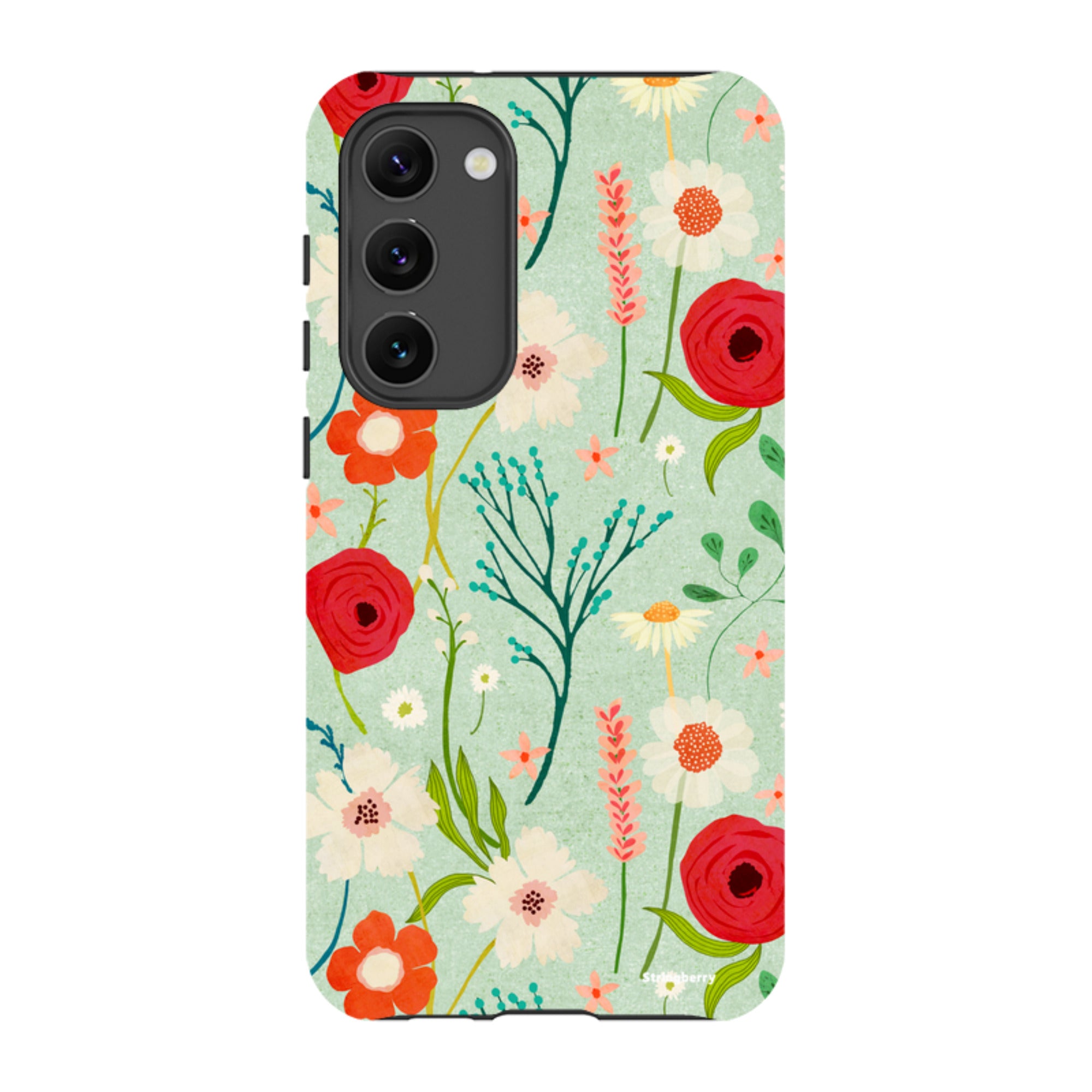 Samsung Tough Case - Floral By Katherine Quinn