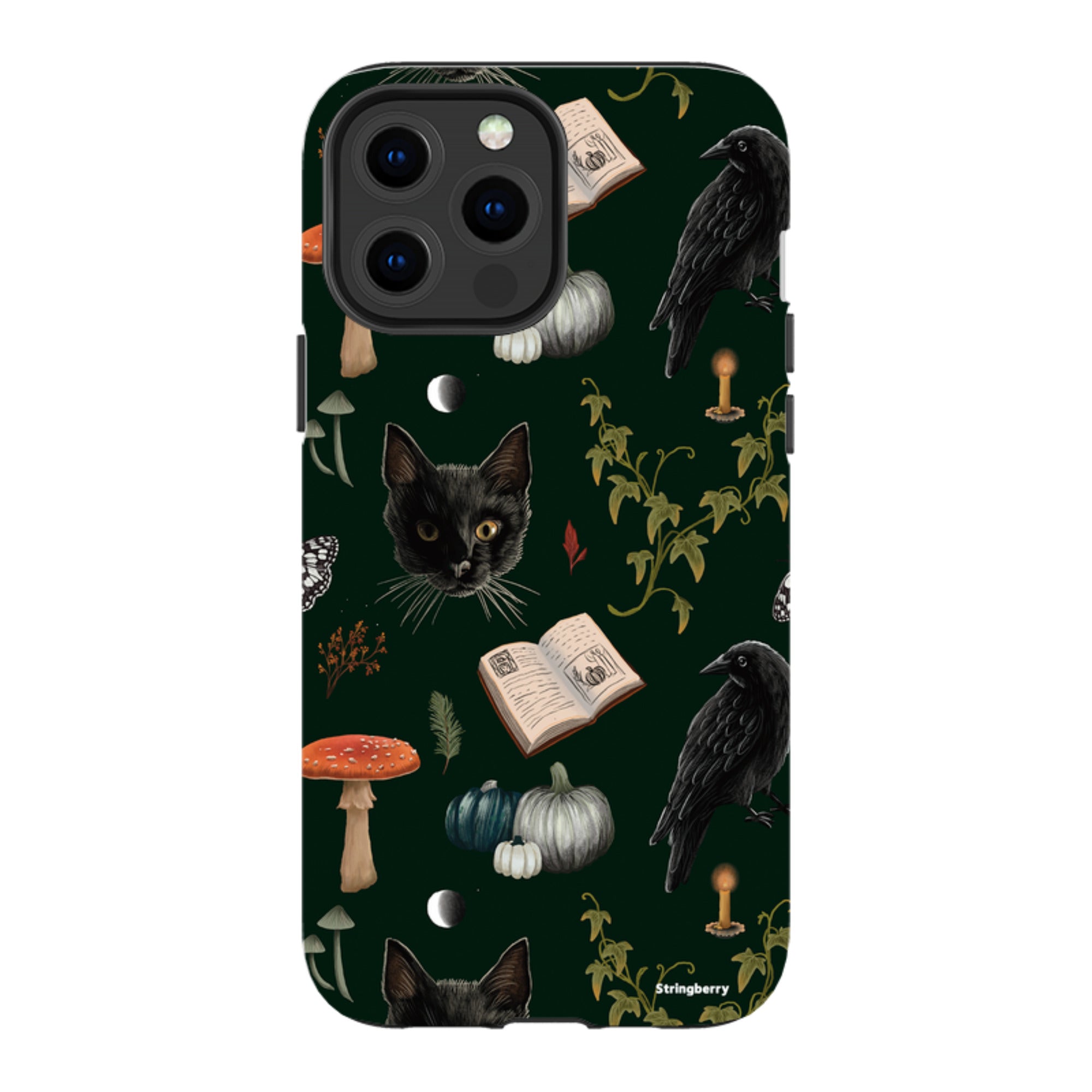 iPhone Tough Case - Halloween Pattern I By Anna Stead