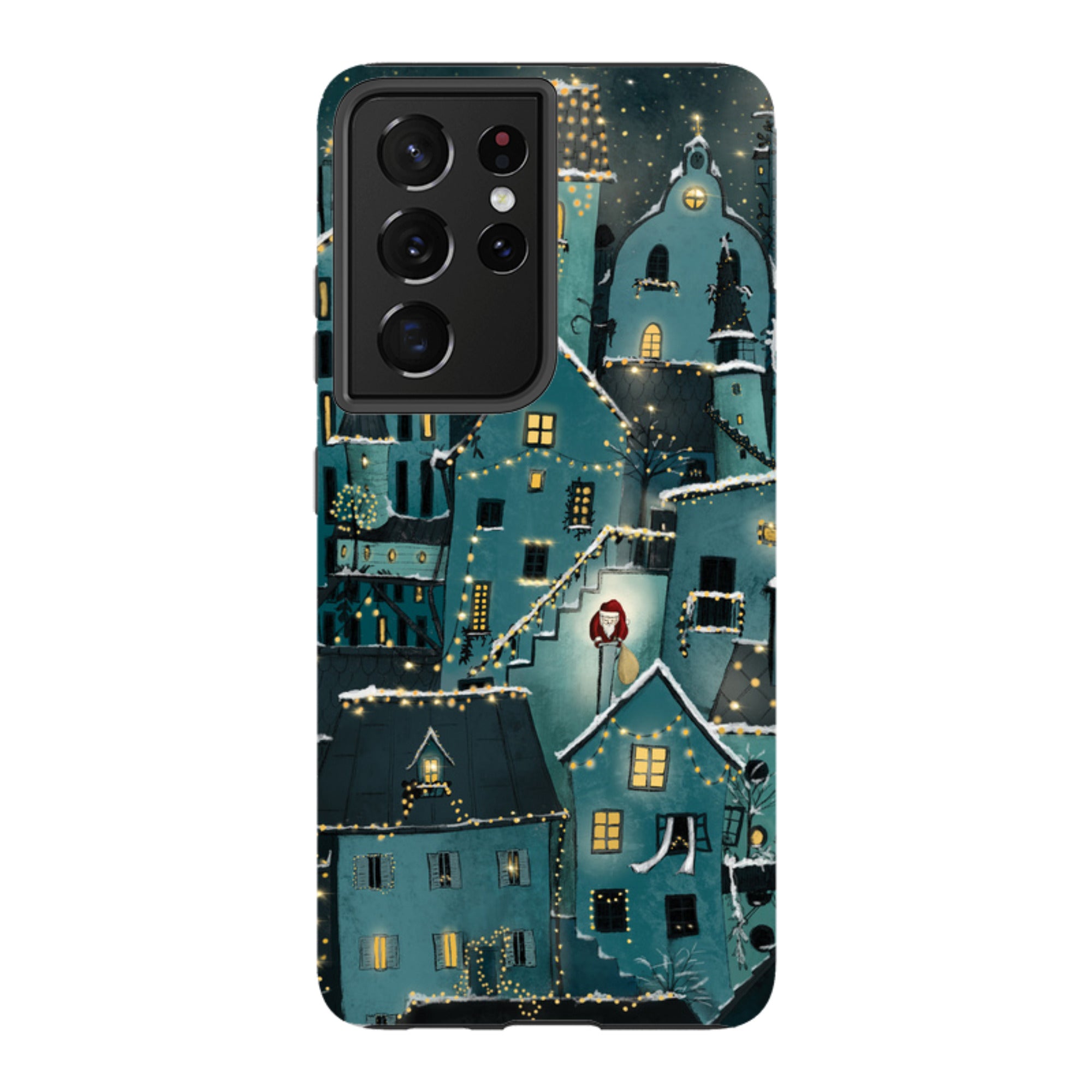 Samsung Tough Case - Citywinkles Blue By Maja Lindberg
