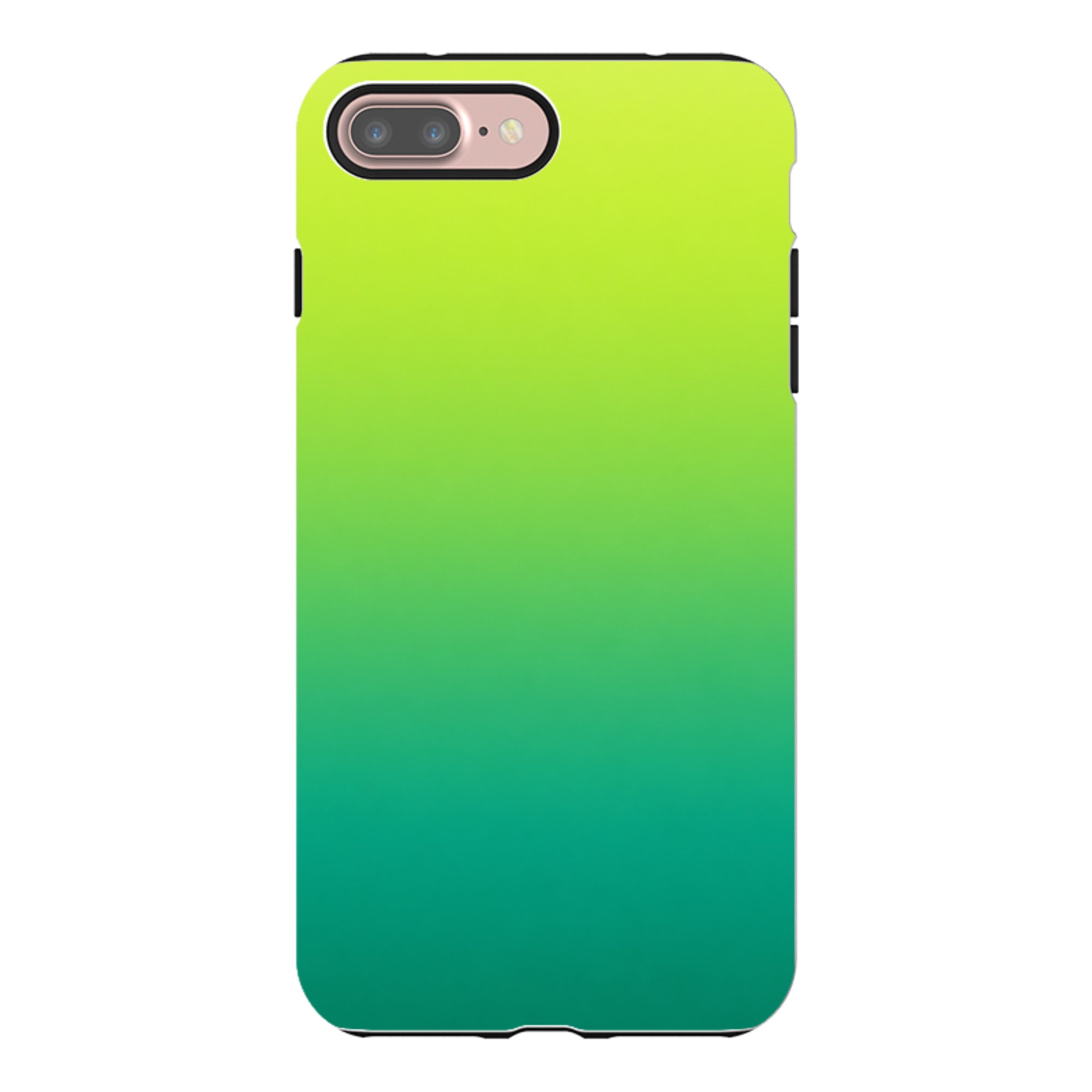 iPhone Tough Case - Lime Green Ombre