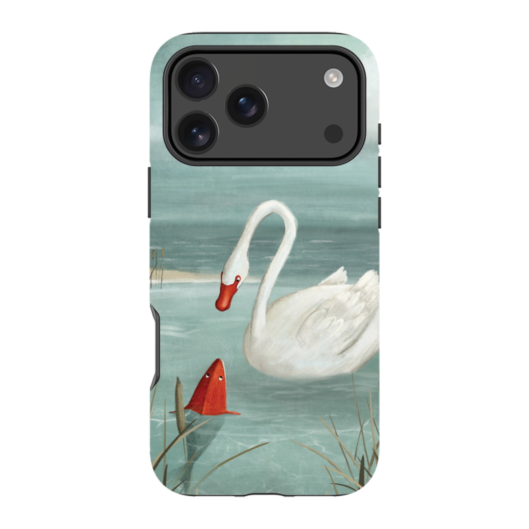 iPhone Tough Case - Swanfish By Maja Lindberg