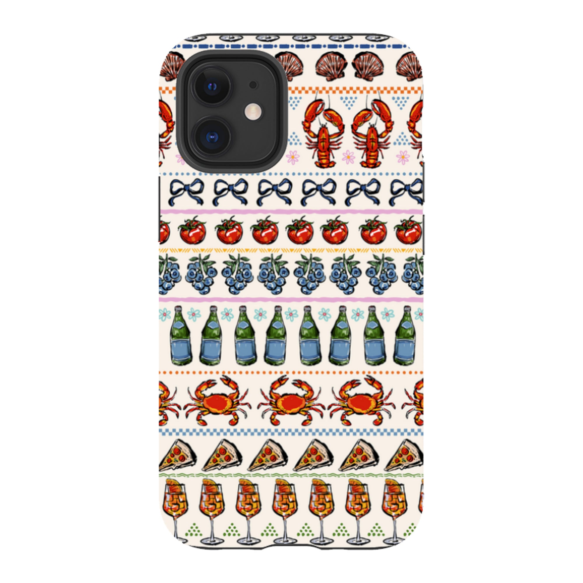 iPhone Case - Crab Pattern