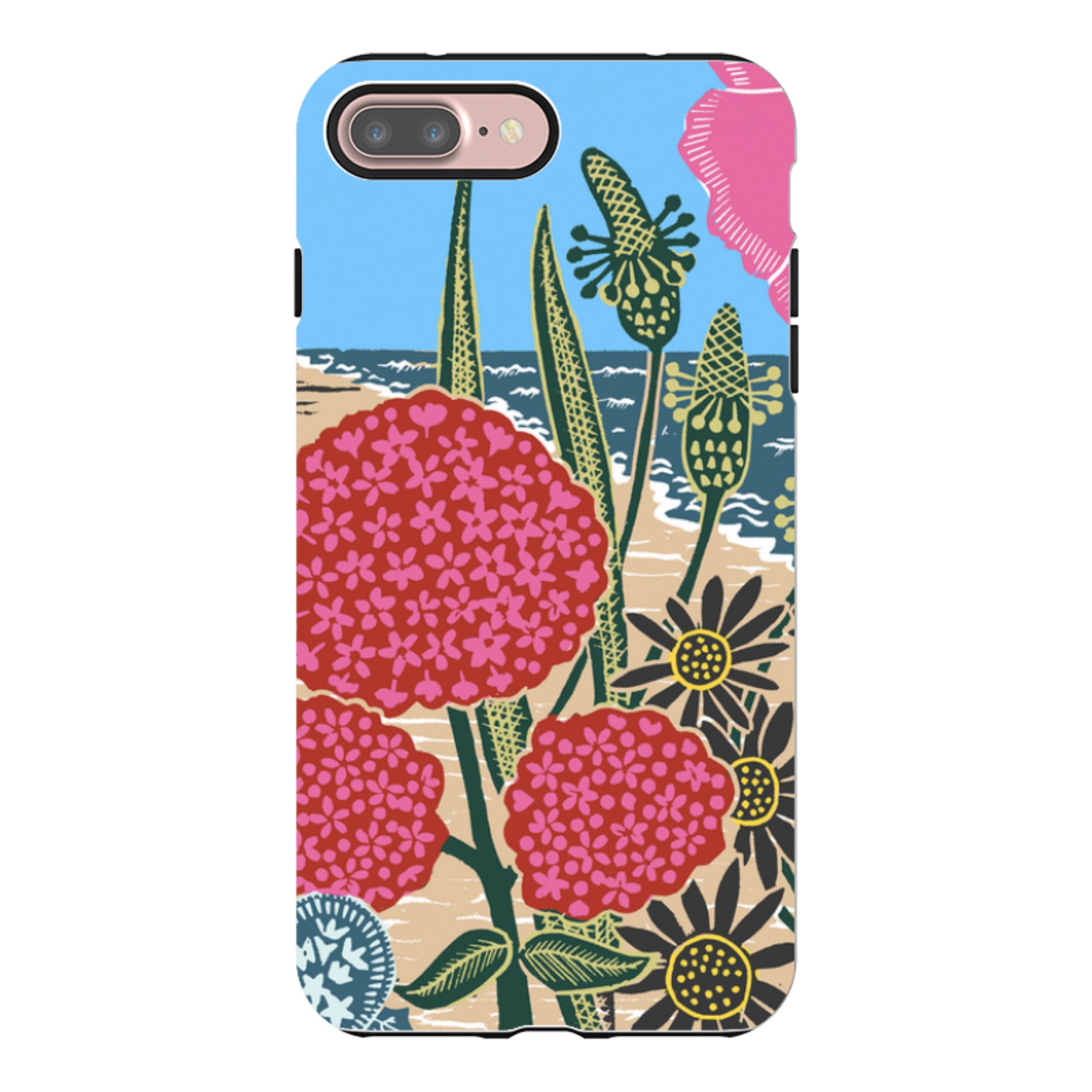iPhone Tough Case - Beach By Kate Heiss