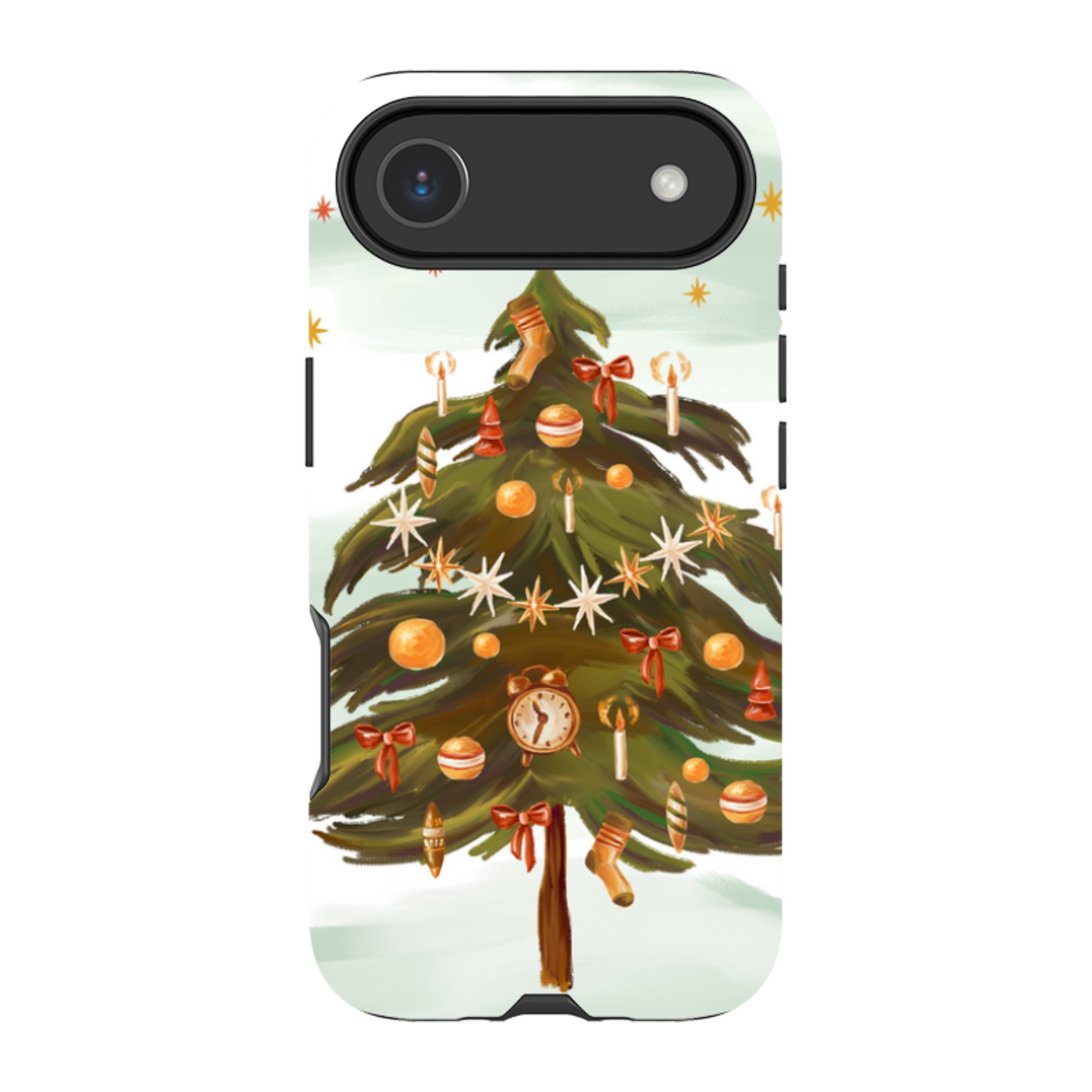 iPhone Tough Case - Outdoor Xmas Tree