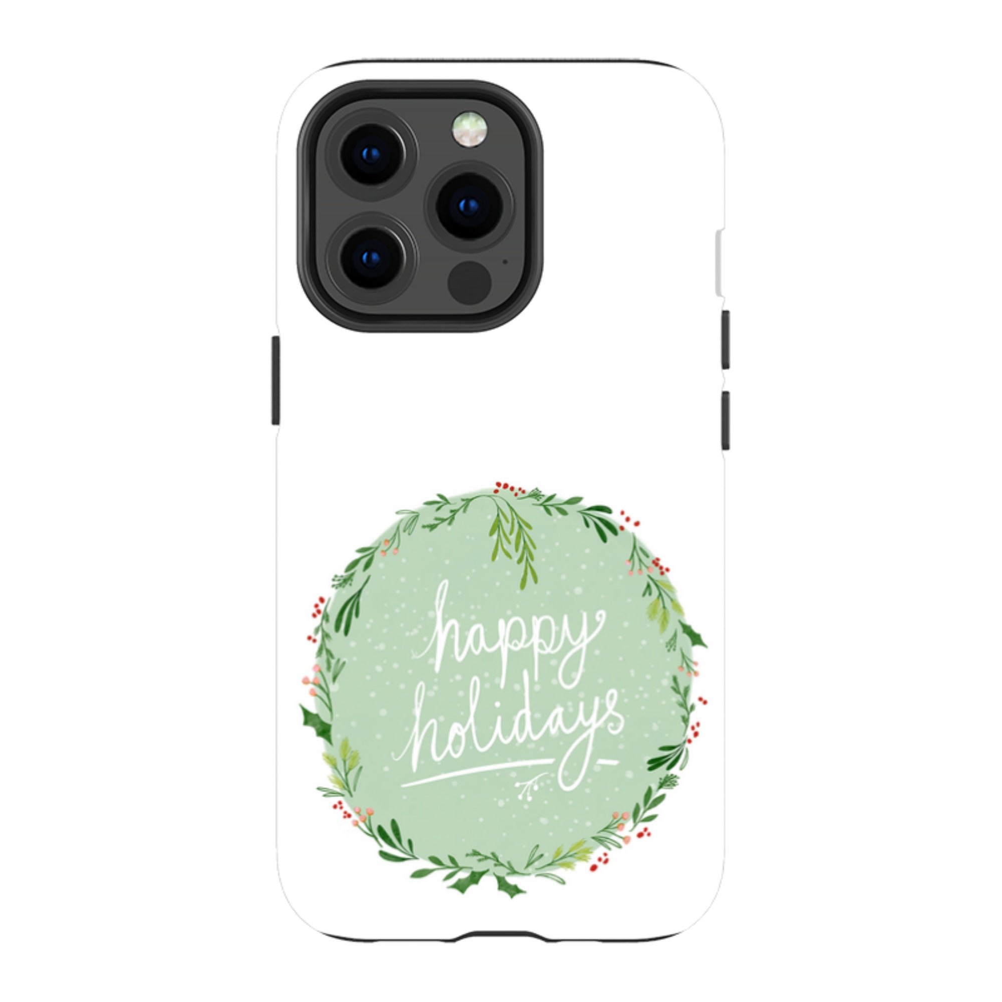 iPhone Tough Case - Happy Holidays By Katherine Quinn