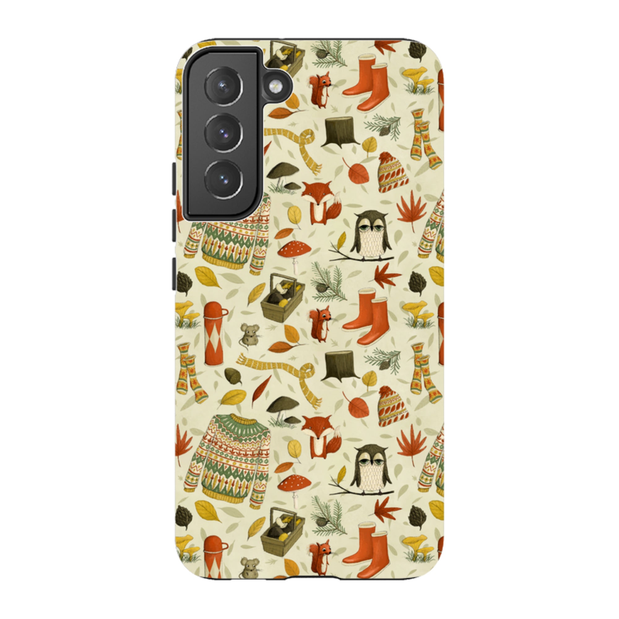 Samsung Tough Case - Autumn Pattern By Maja Lindberg