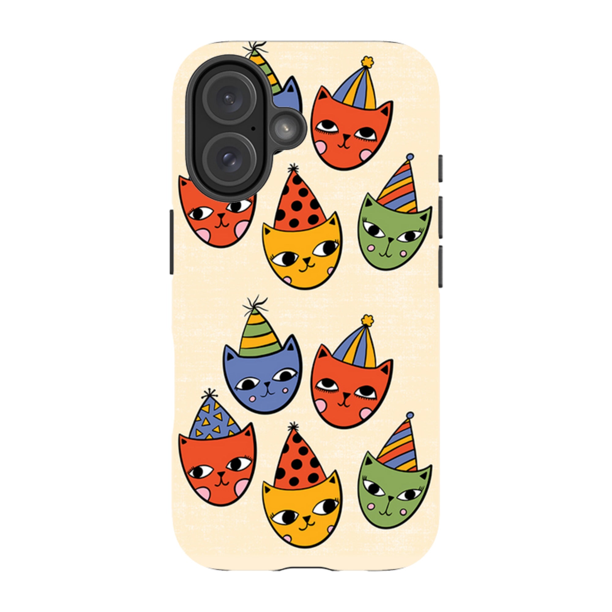 iPhone Tough Case - Happy Cats By Suzy Taylor